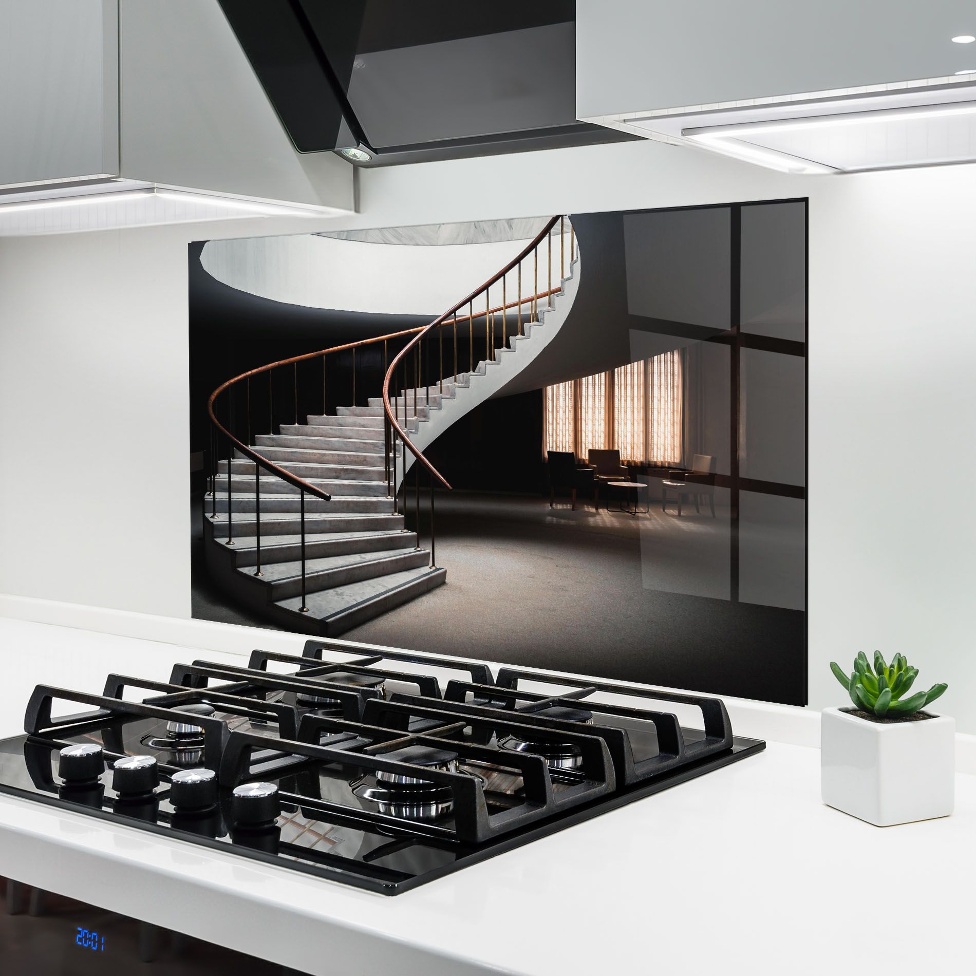 Dark Room Stairs mockup 6