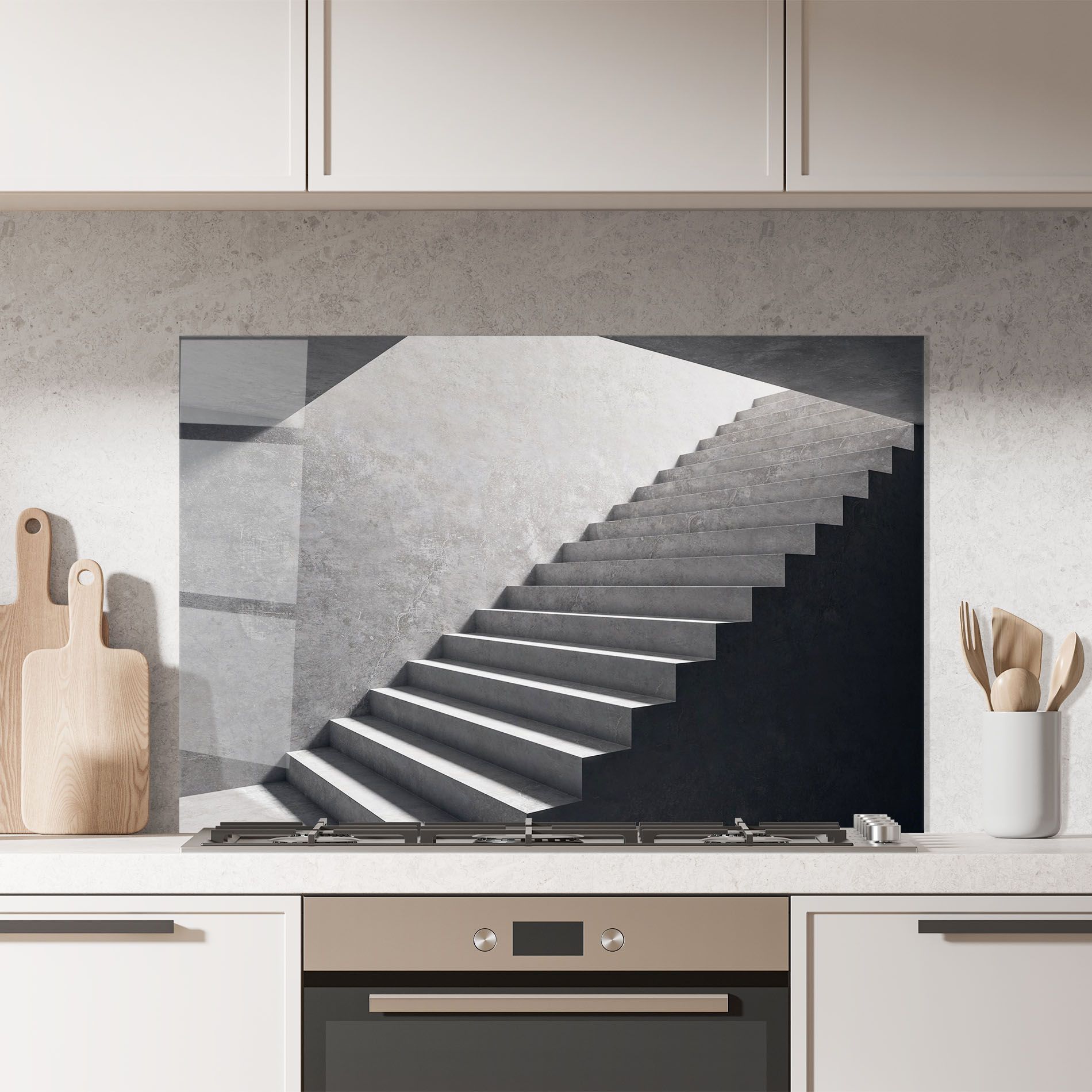 Concrete Stairs mockup 7