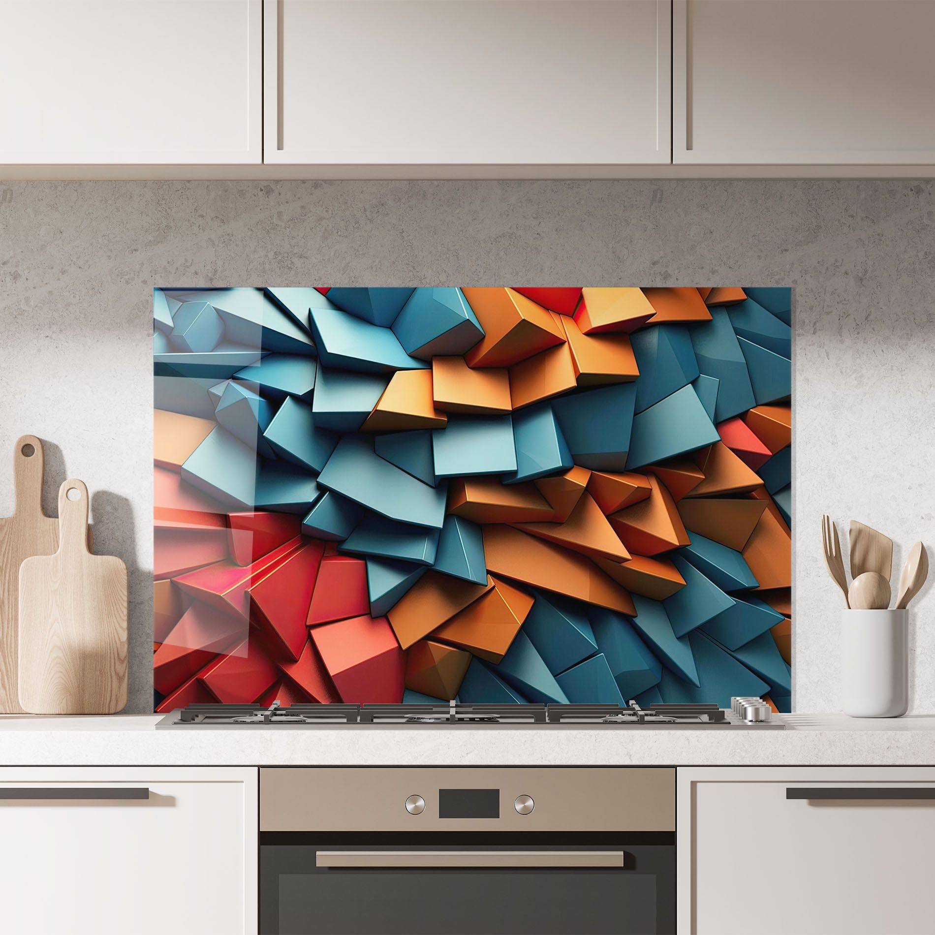 Multicolor Pattern mockup 7