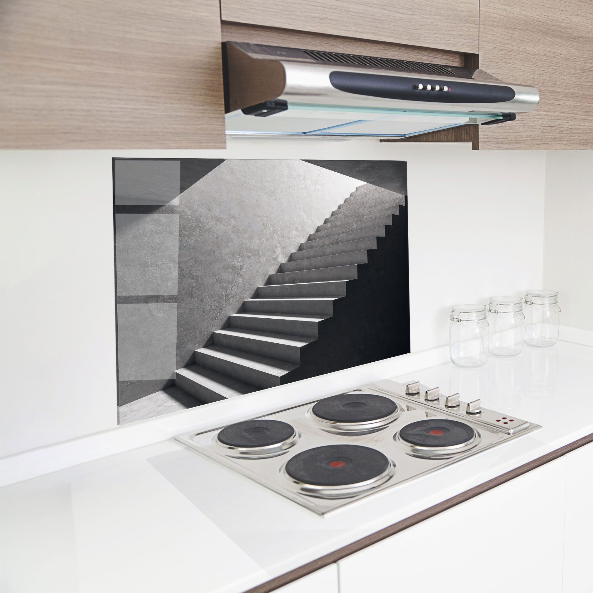 Concrete Stairs mockup 8