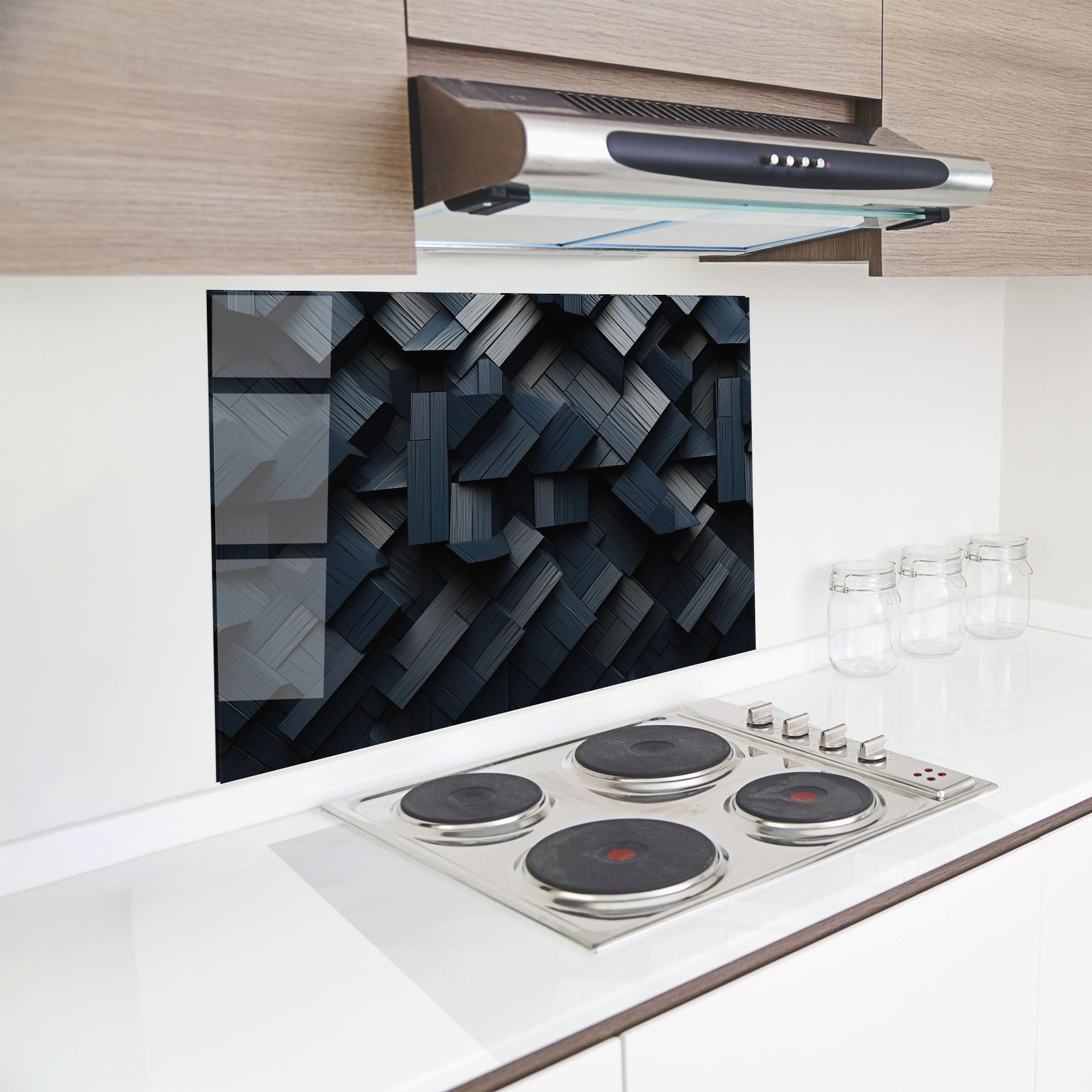 Dark Blue Wall mockup 8