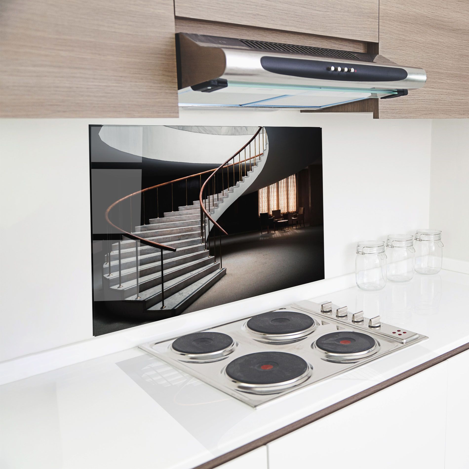 Dark Room Stairs mockup 8