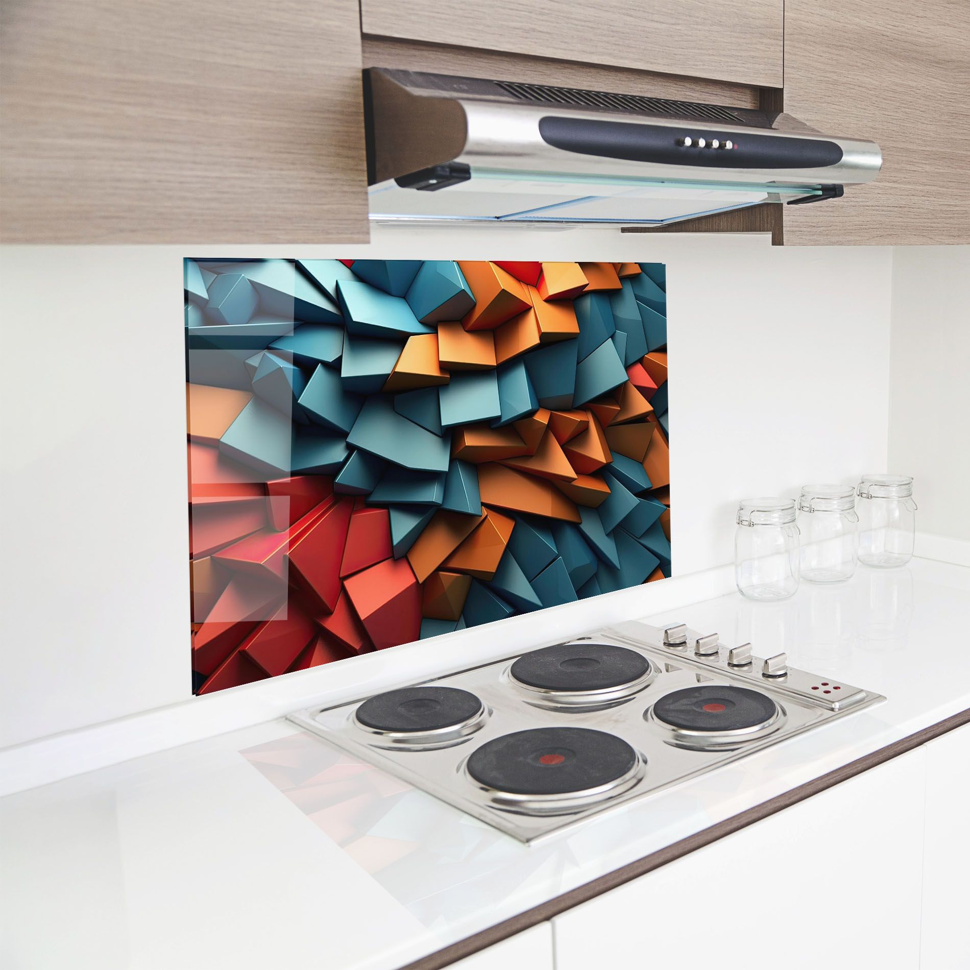 Multicolor Pattern mockup 8