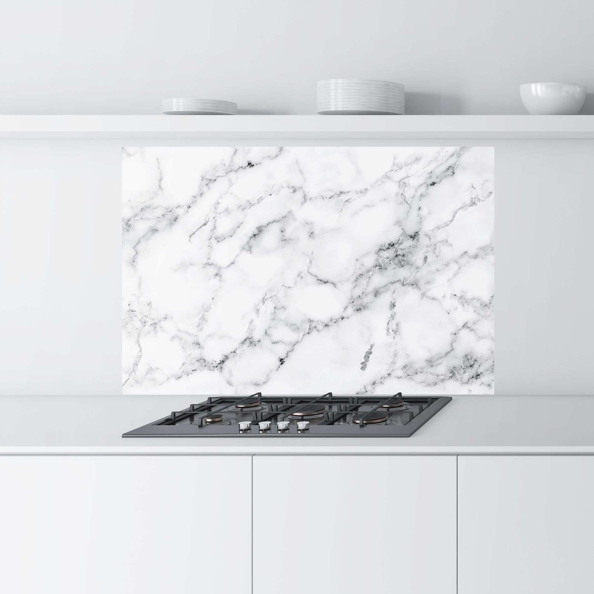 Basic White Marble mockup 9