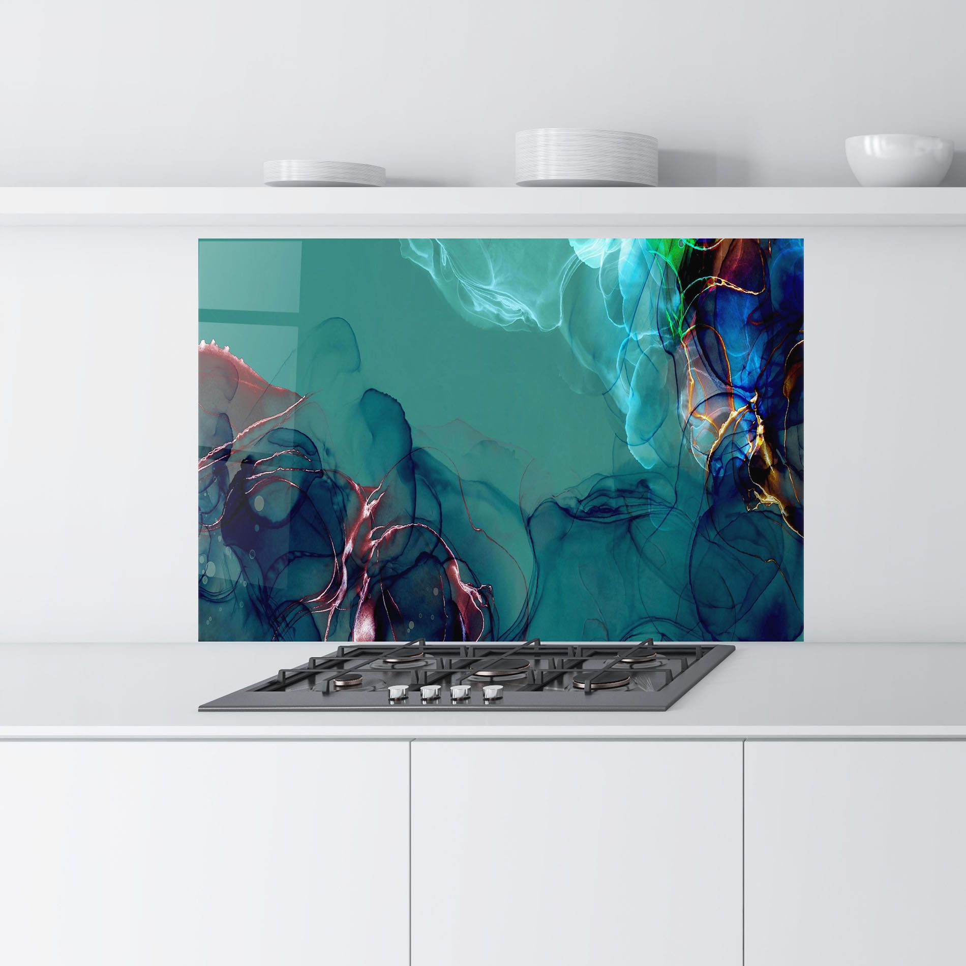 Darkish Abstract mockup 9