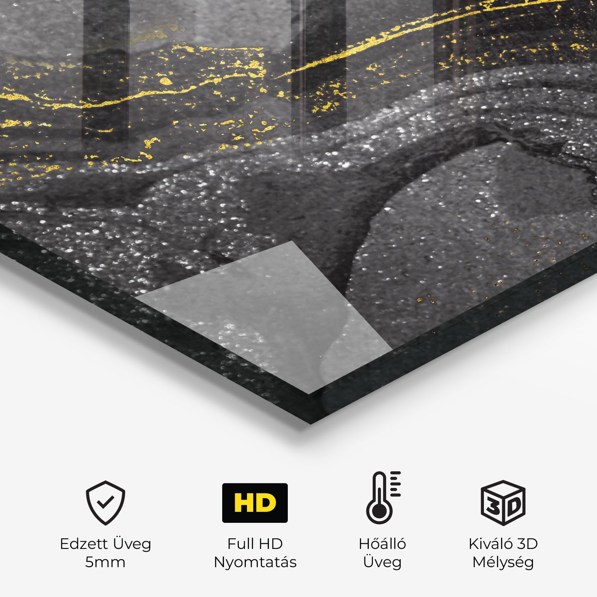 Black And Gold Texture mockup 2