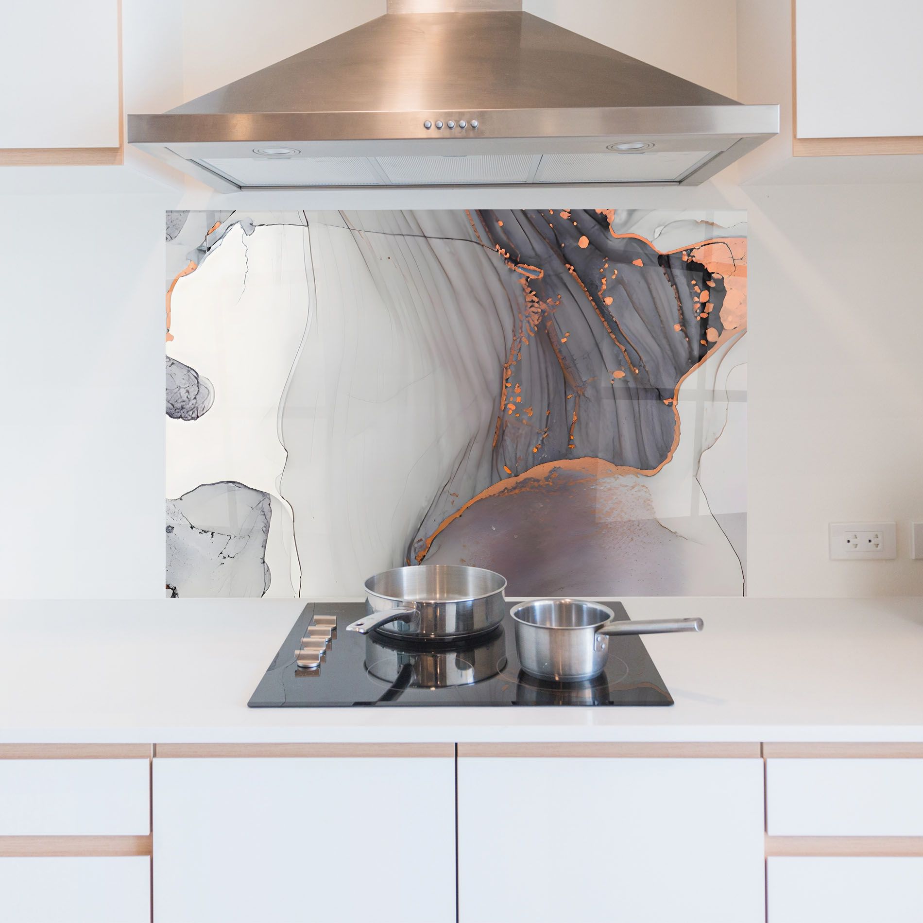 Grey Pink Liquid Marble mockup 5