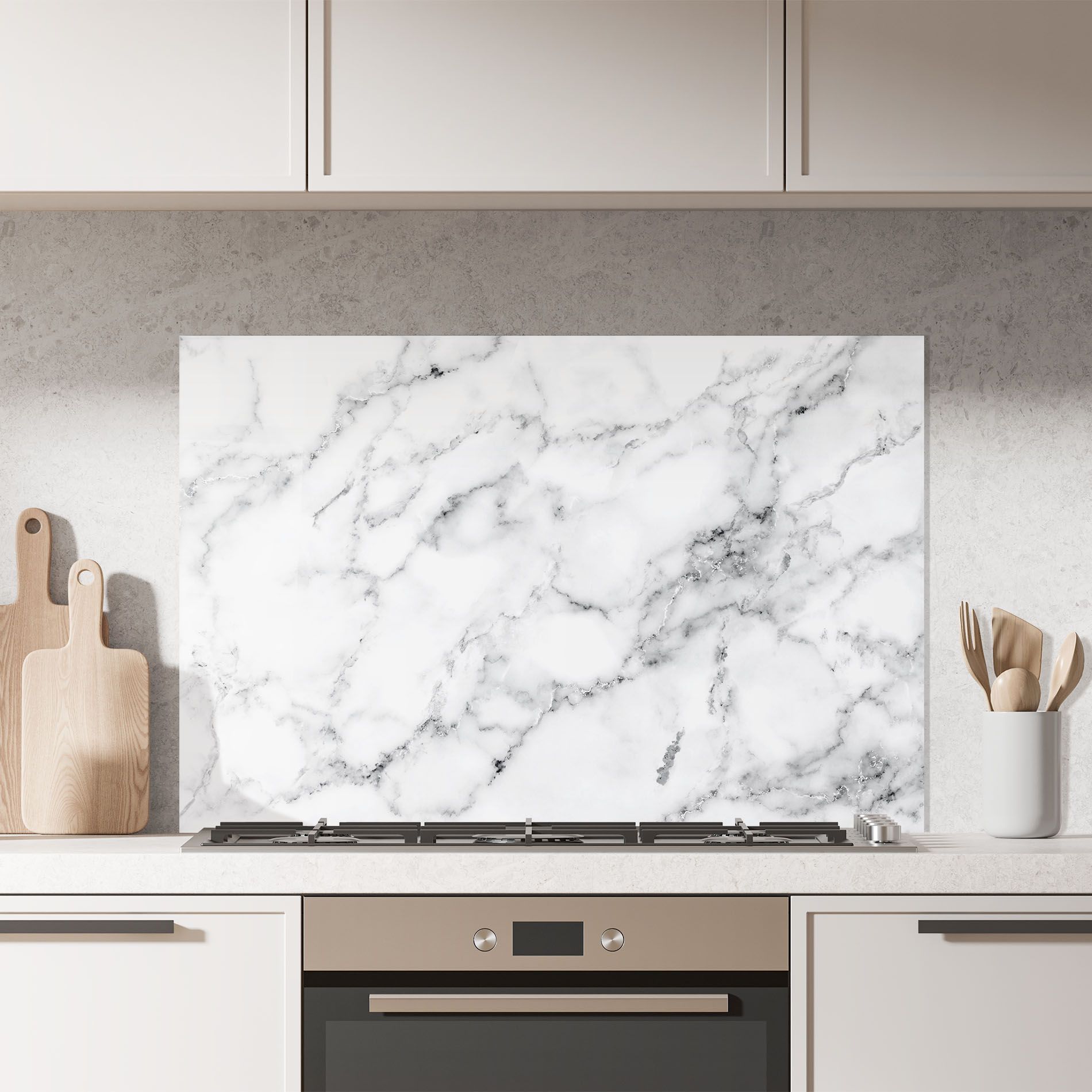 Basic White Marble mockup 7