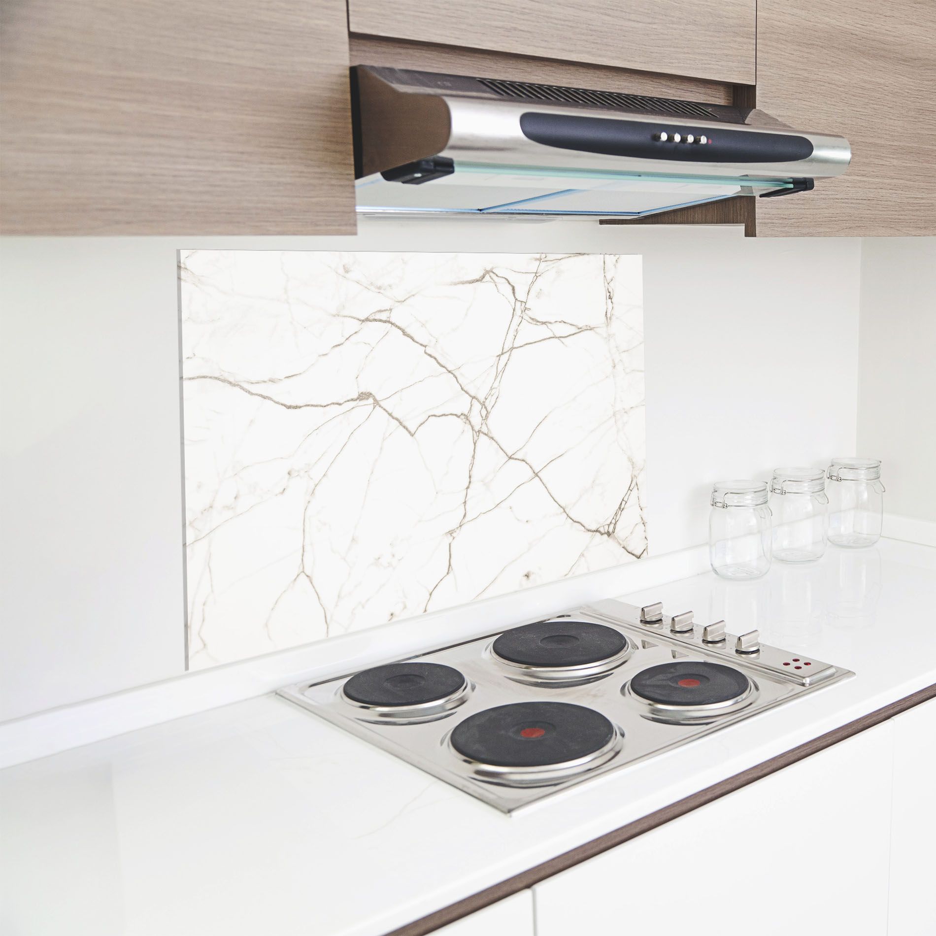 White Brown Lines Marble mockup 8