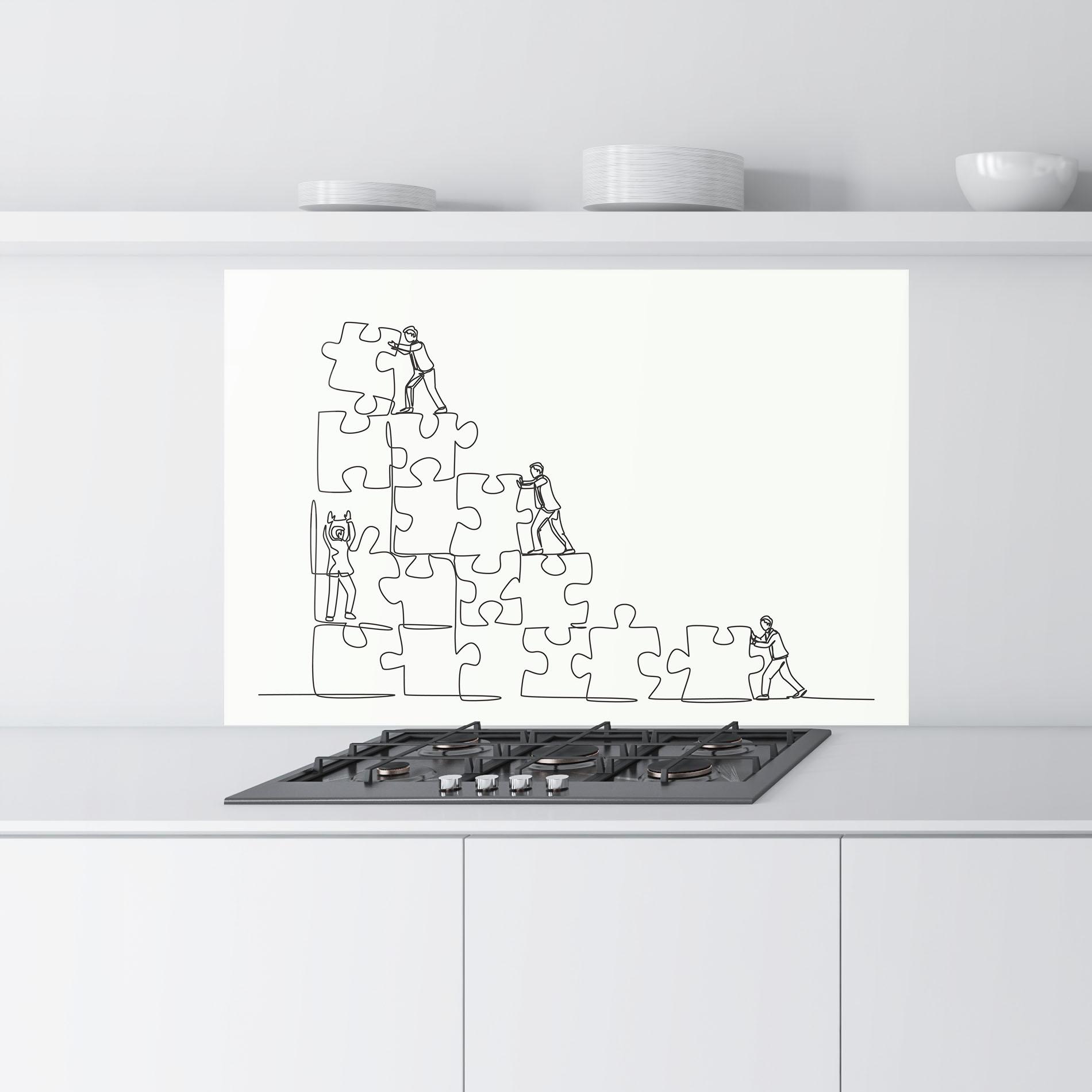 Konyhai üveg hátfal Businessman Up mockup 9