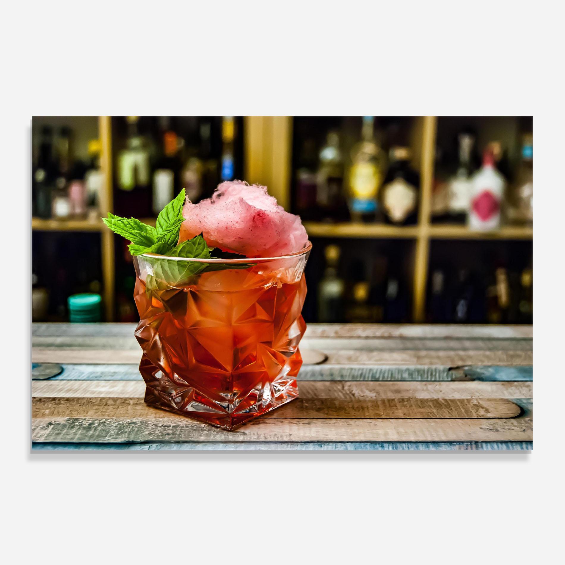 Konyhai üveg hátfal Cola Drink mockup 0