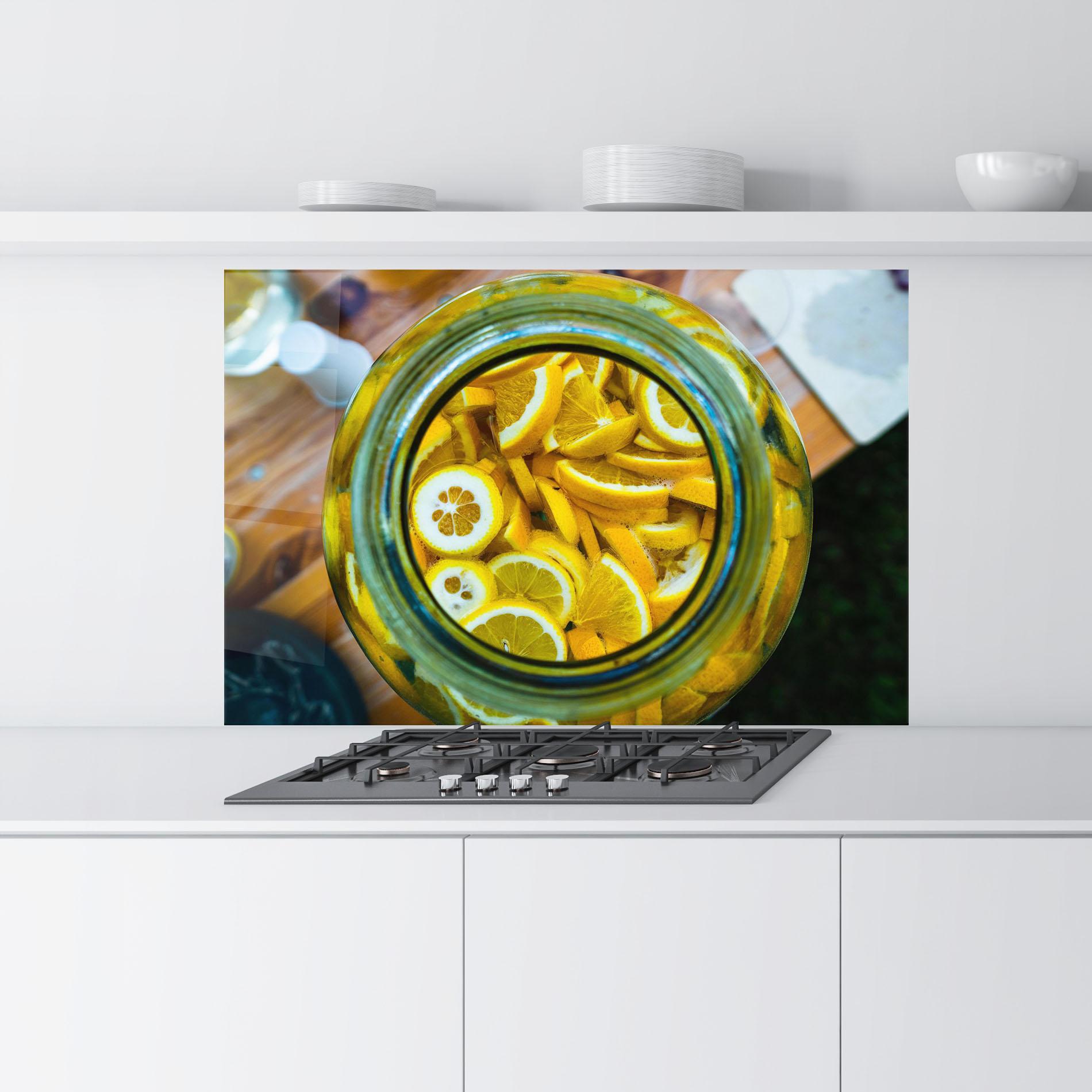 Konyhai üveg hátfal Big Limonade mockup 9
