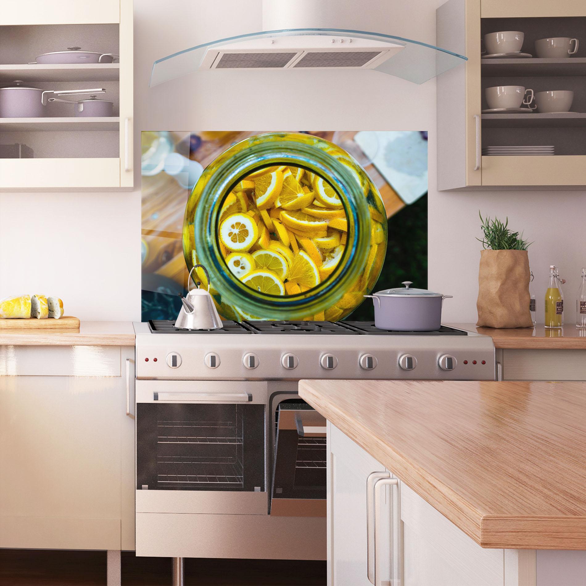 Konyhai üveg hátfal Big Limonade mockup 1