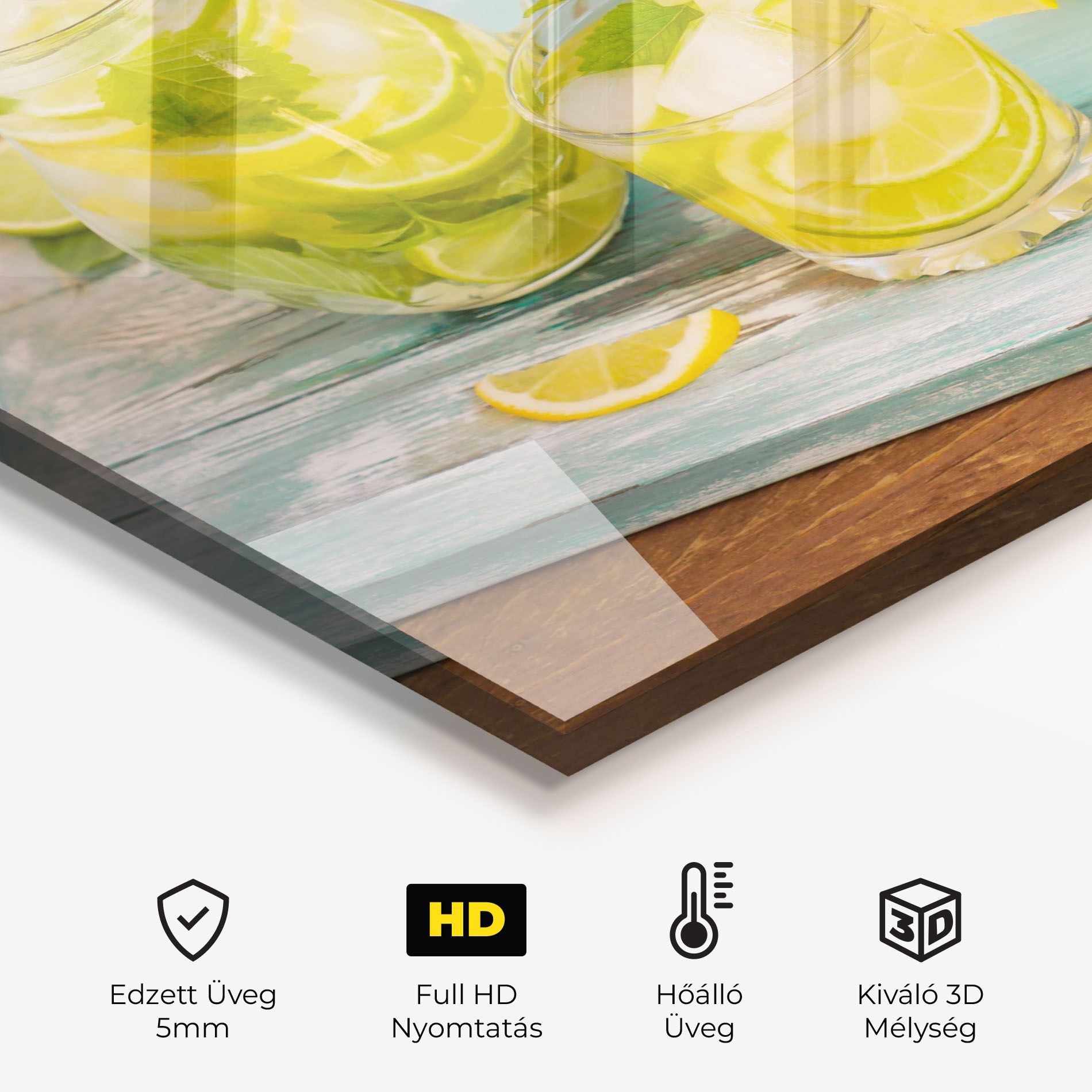 Fresh Cold Lemonade mockup 2