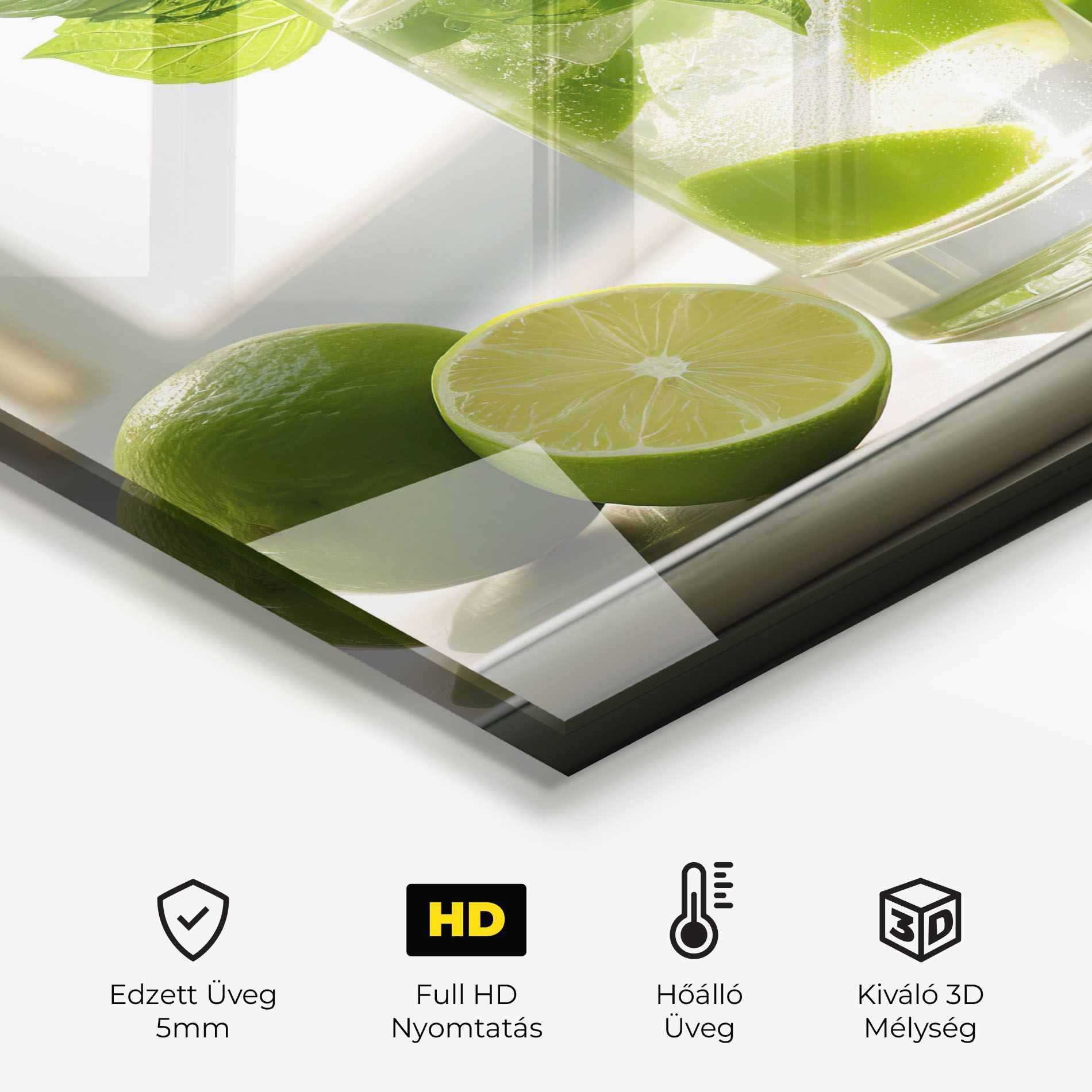 Mint Lime Glass mockup 2