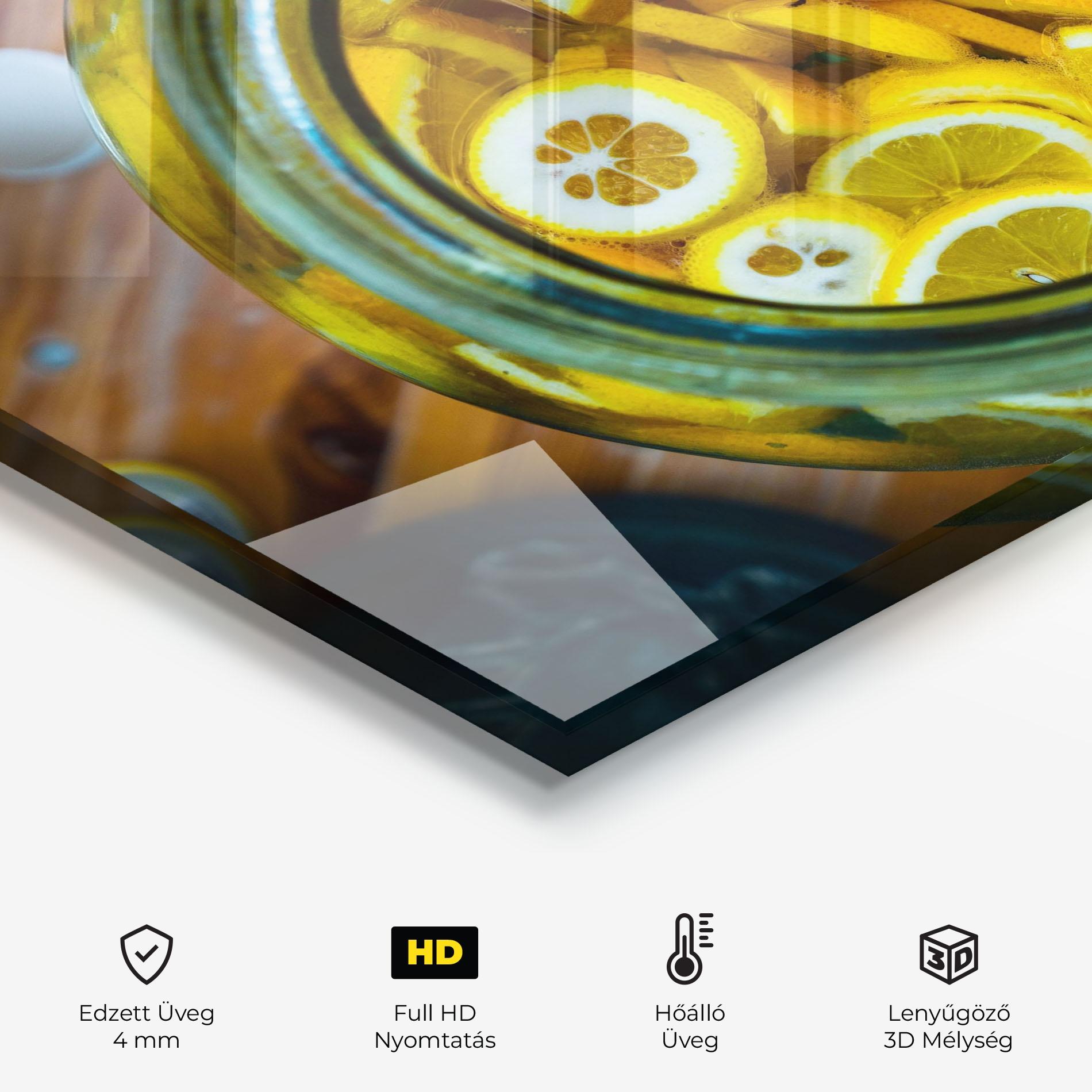 Konyhai üveg hátfal Big Limonade mockup 2