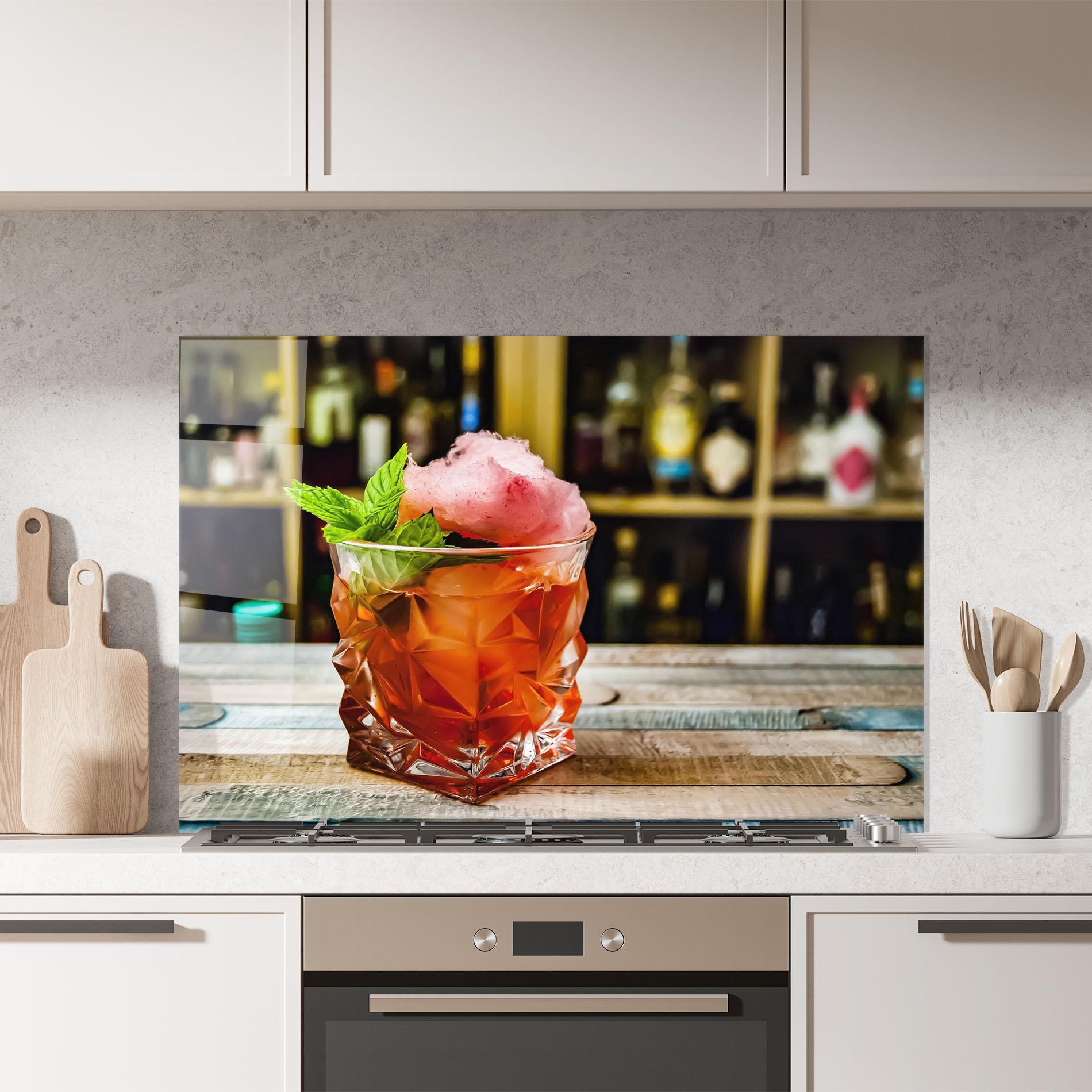 Konyhai üveg hátfal Cola Drink mockup 7