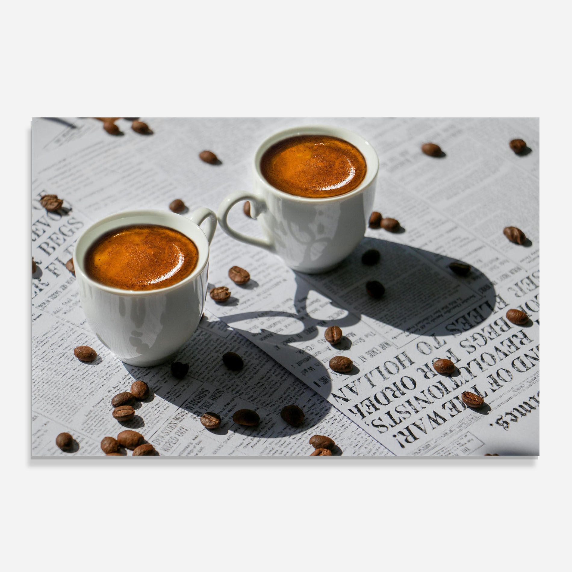 Newspaper Coffee mockup 0