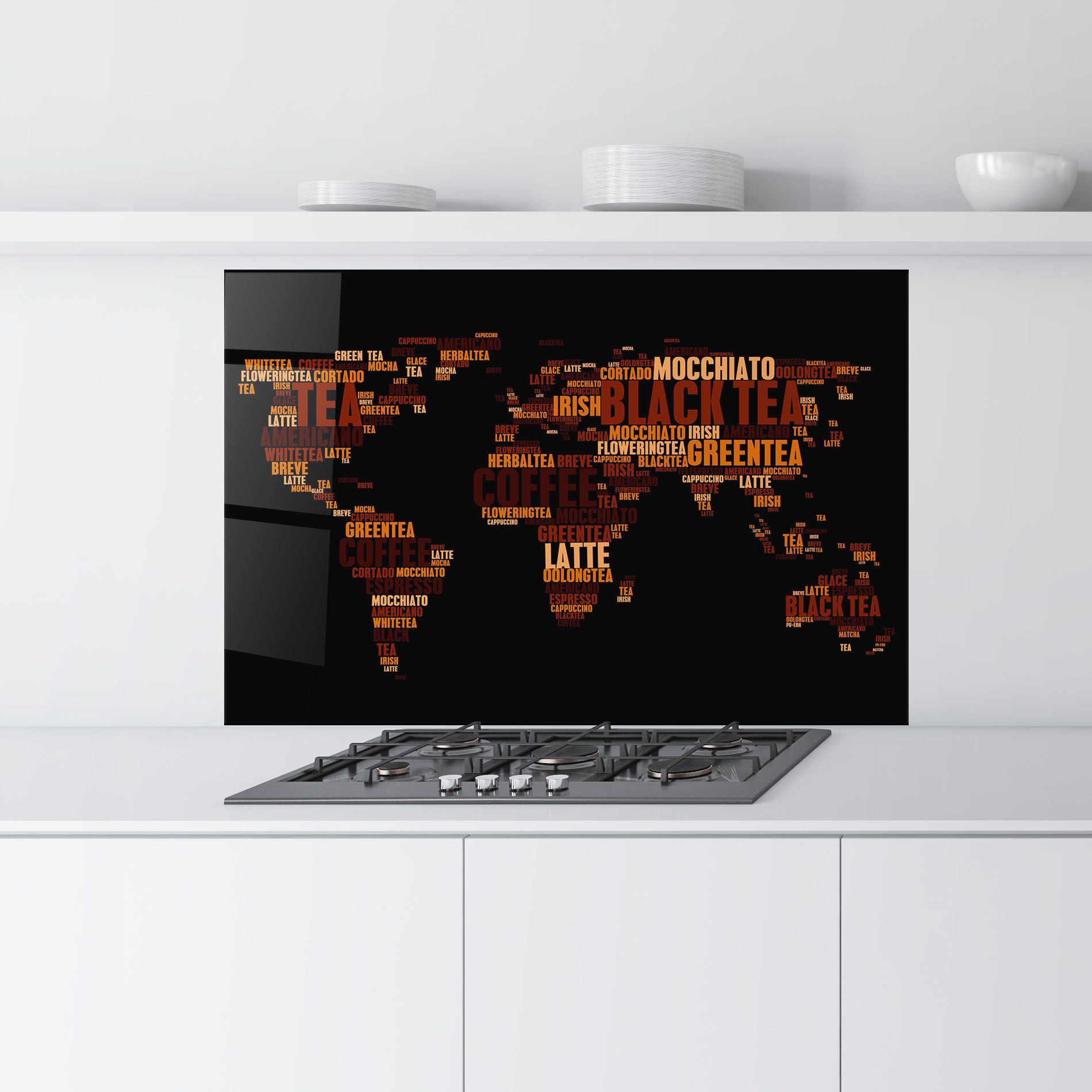 Coffee Black Map mockup 9