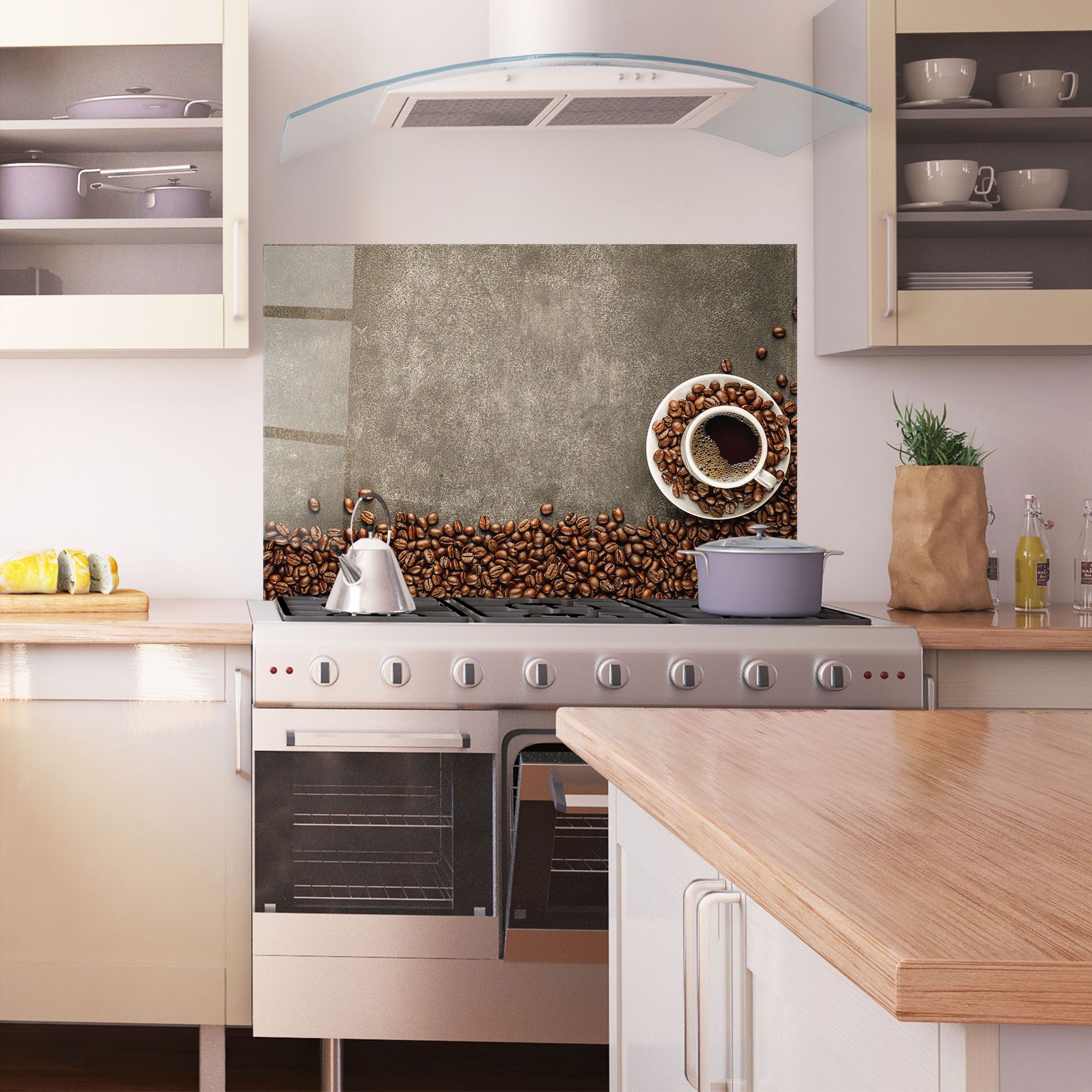 Coffee On Grey Table mockup 1