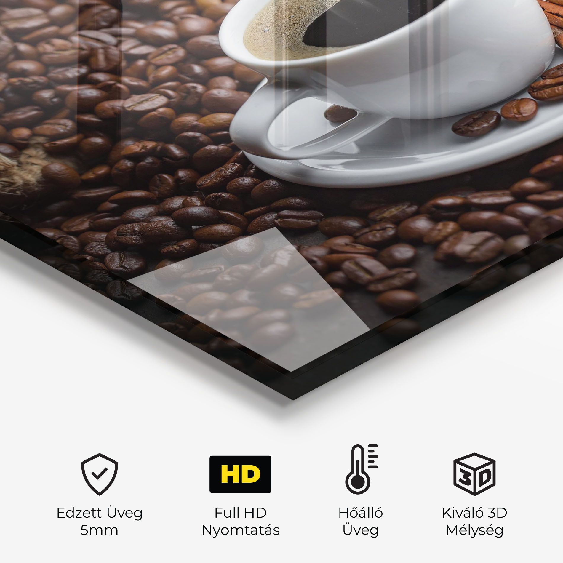 Black Coffee Beans mockup 2