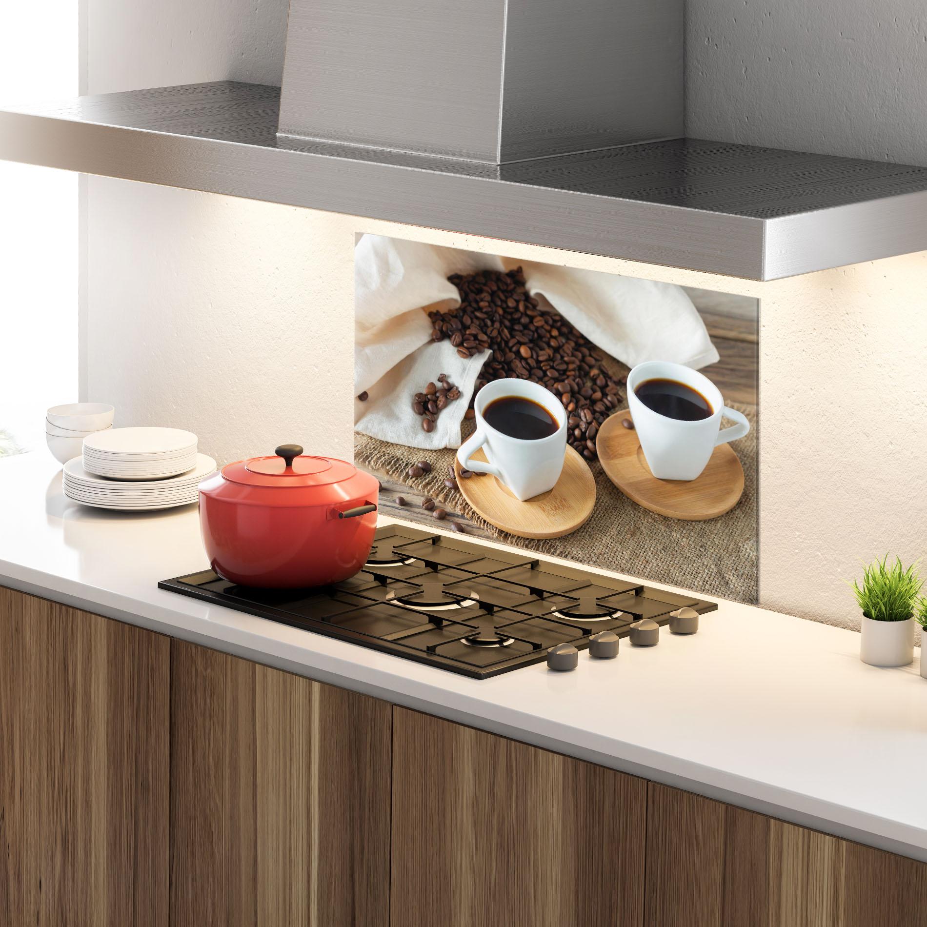 Konyhai üveg hátfal Fresh Espresso mockup 4