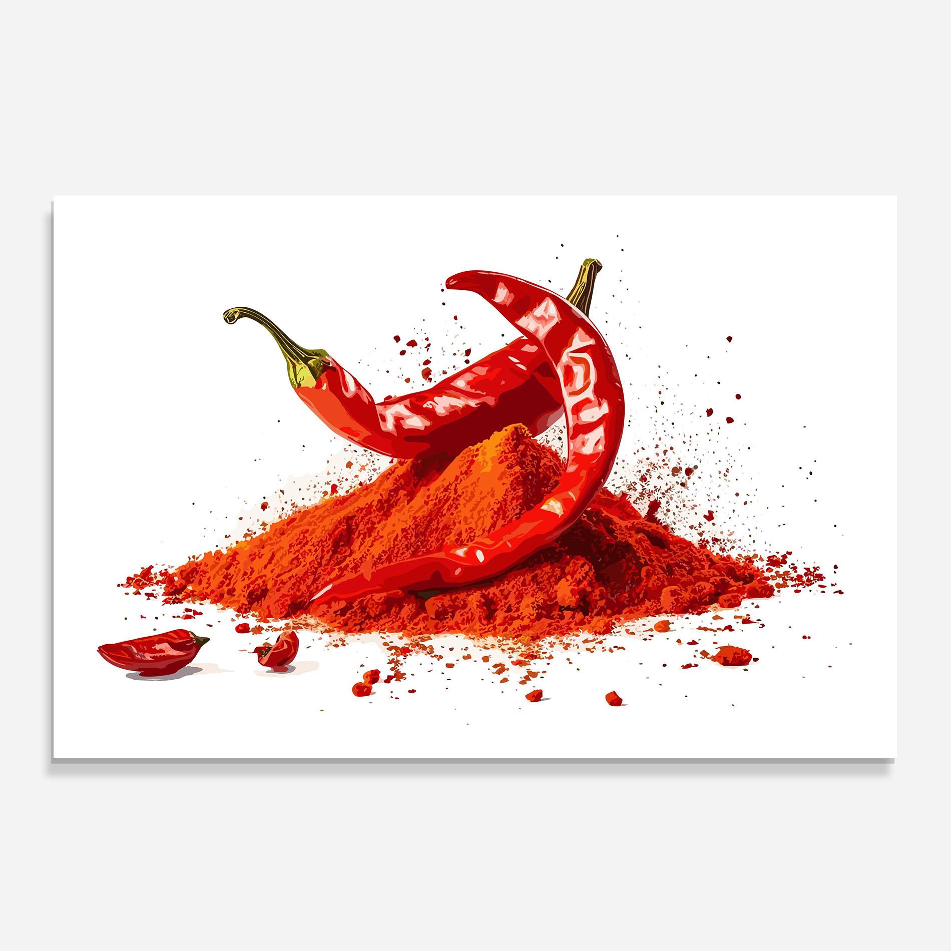 Konyhai üveg hátfal Papper Art mockup 0