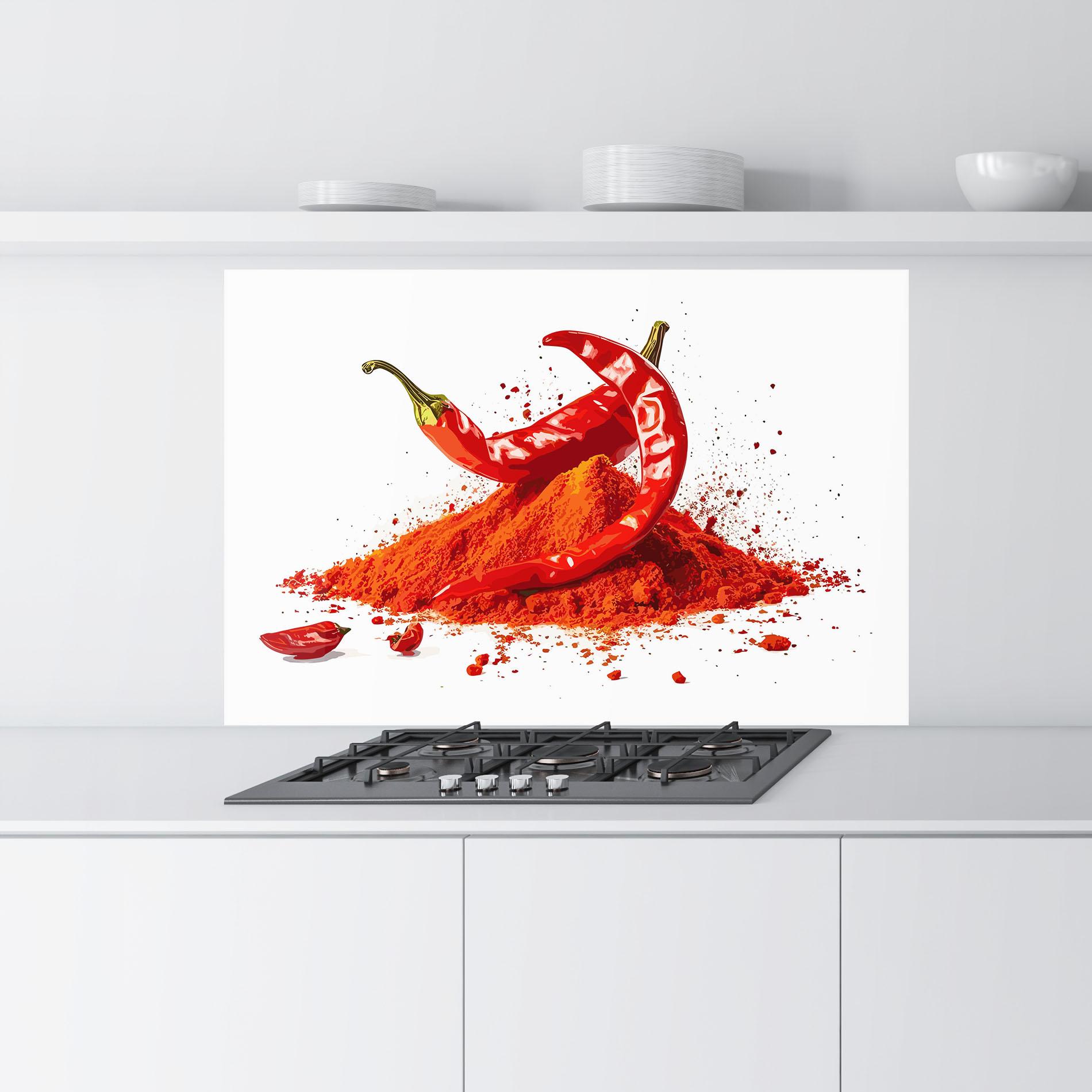 Konyhai üveg hátfal Papper Art mockup 9