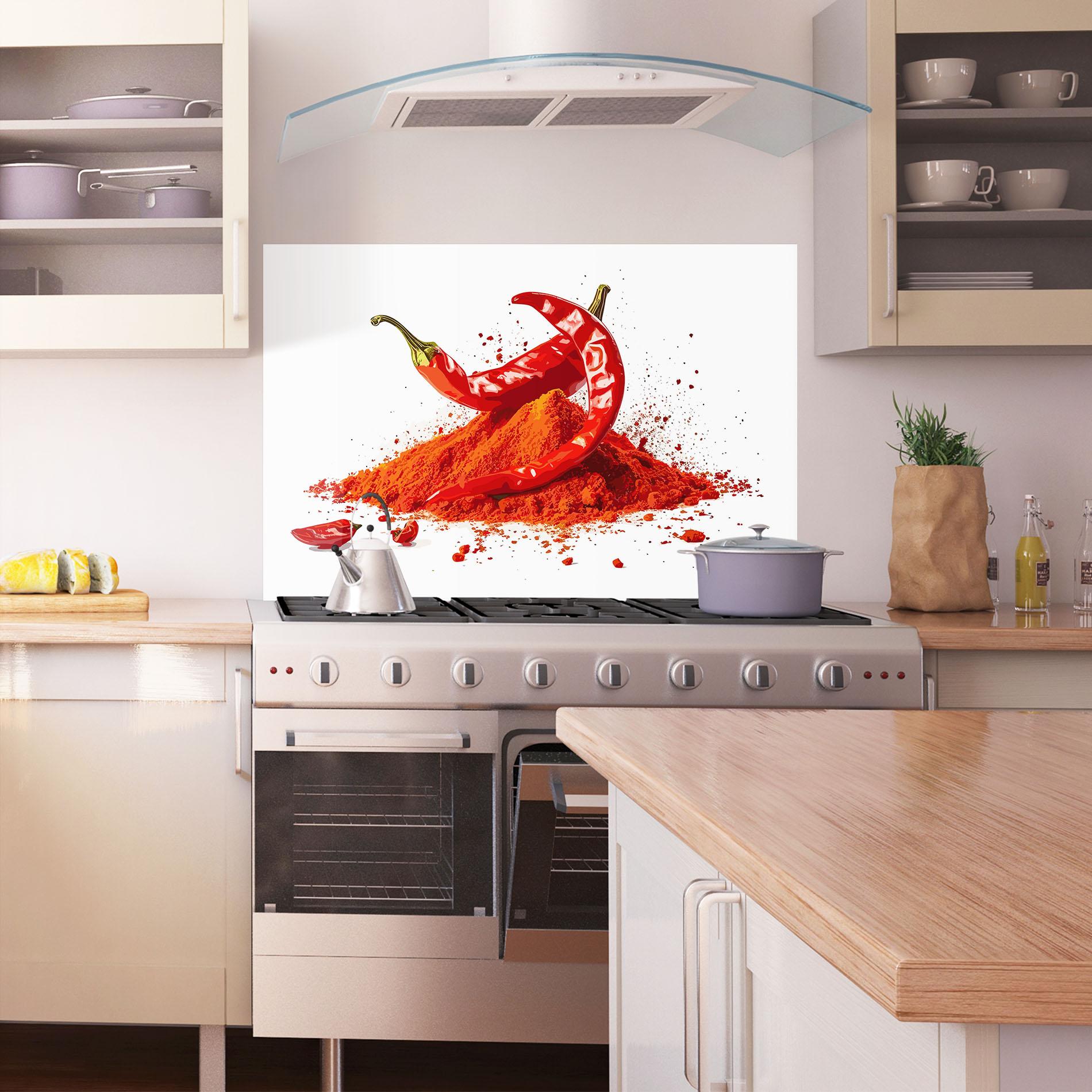 Konyhai üveg hátfal Papper Art mockup 1