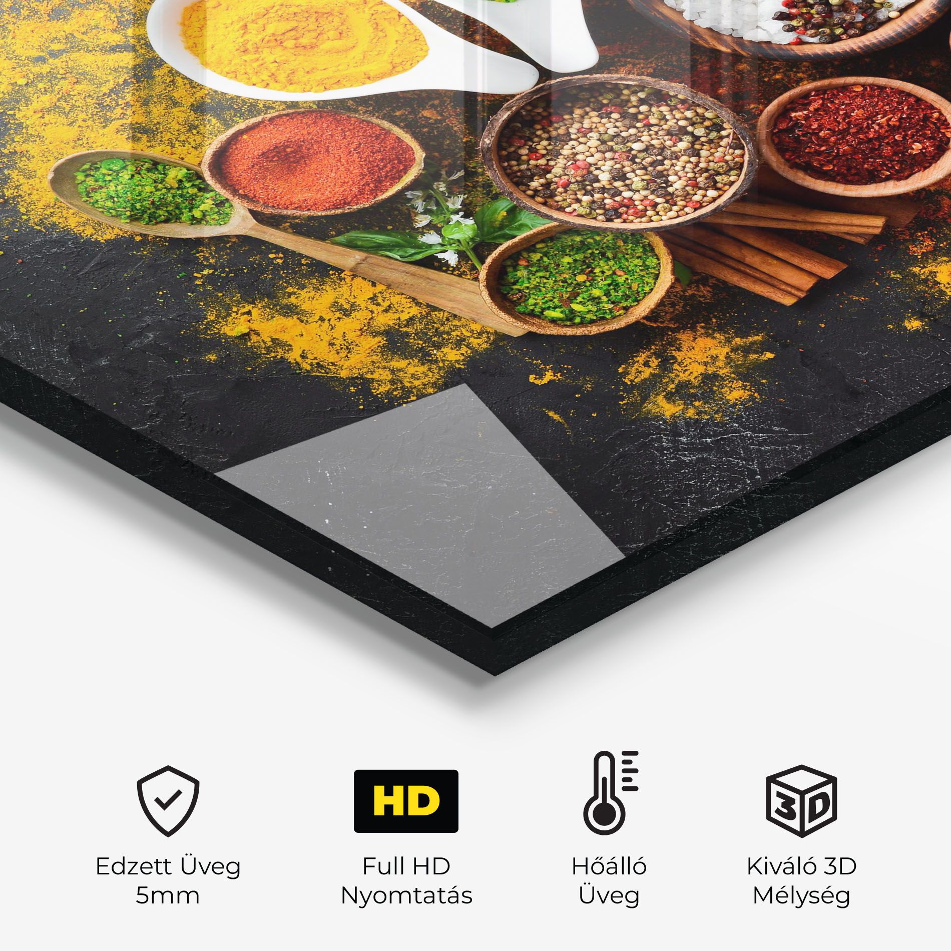 Colorful Herbs Spices mockup 2