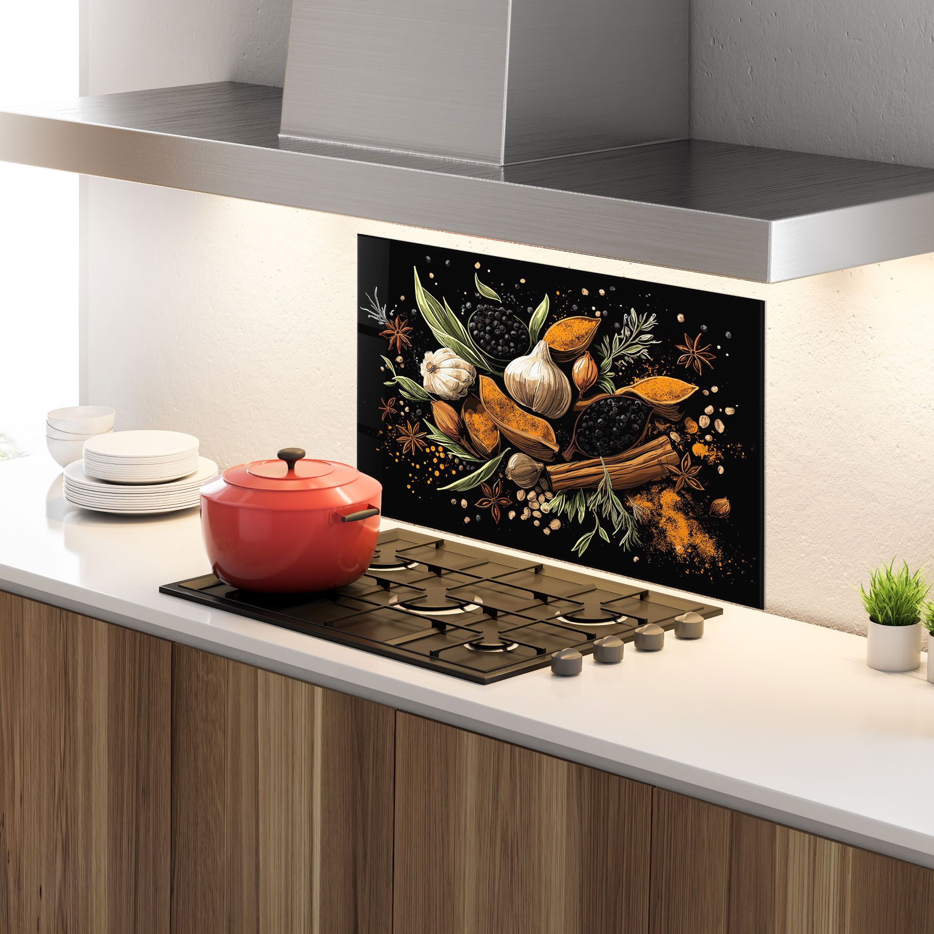 Garlic And Spices mockup 4