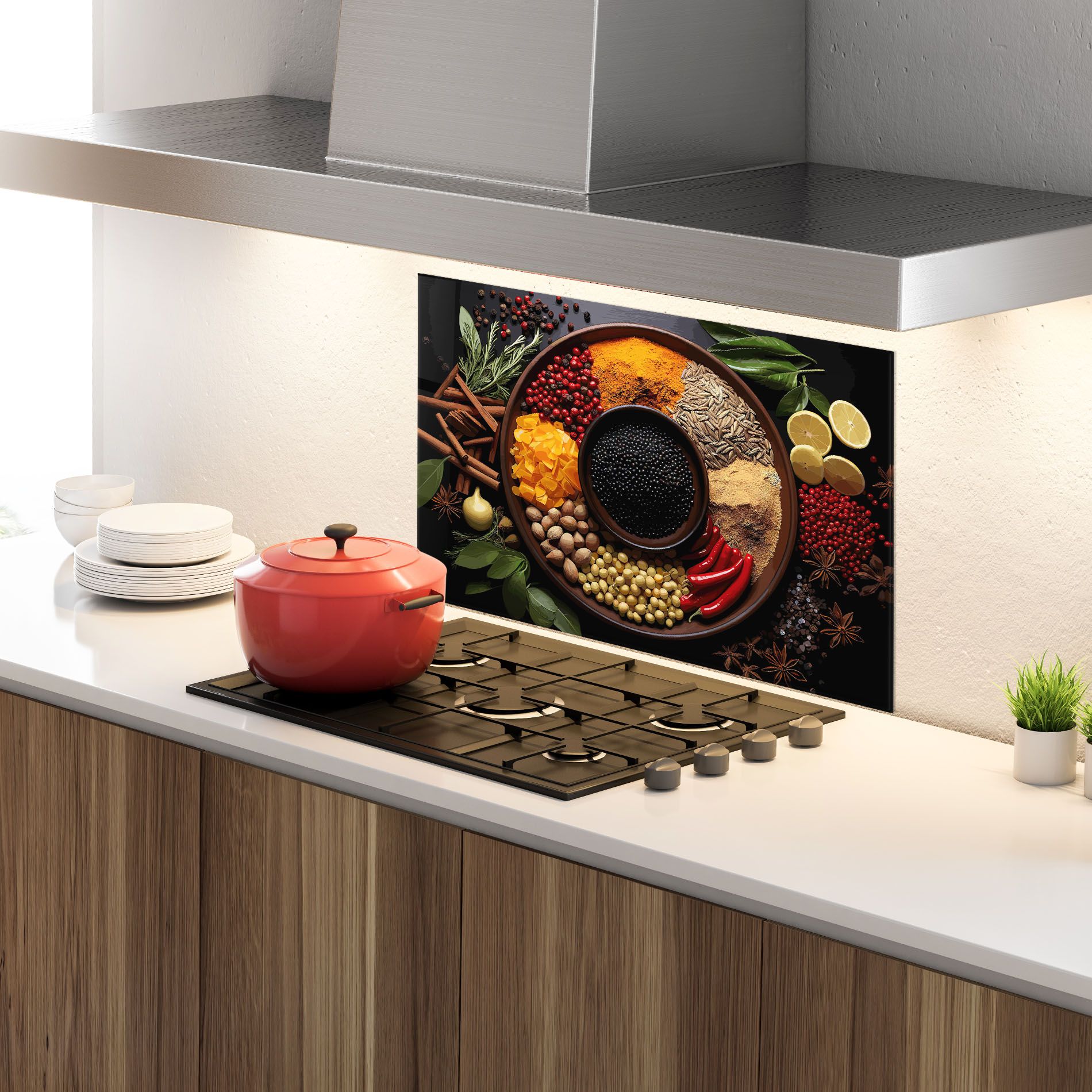 Spices Plate mockup 4