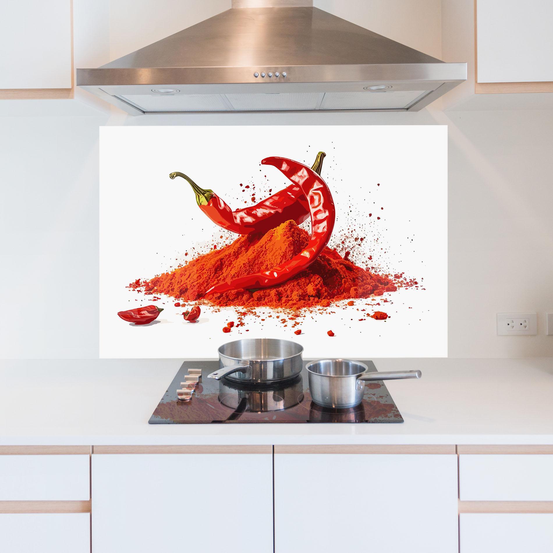 Konyhai üveg hátfal Papper Art mockup 5