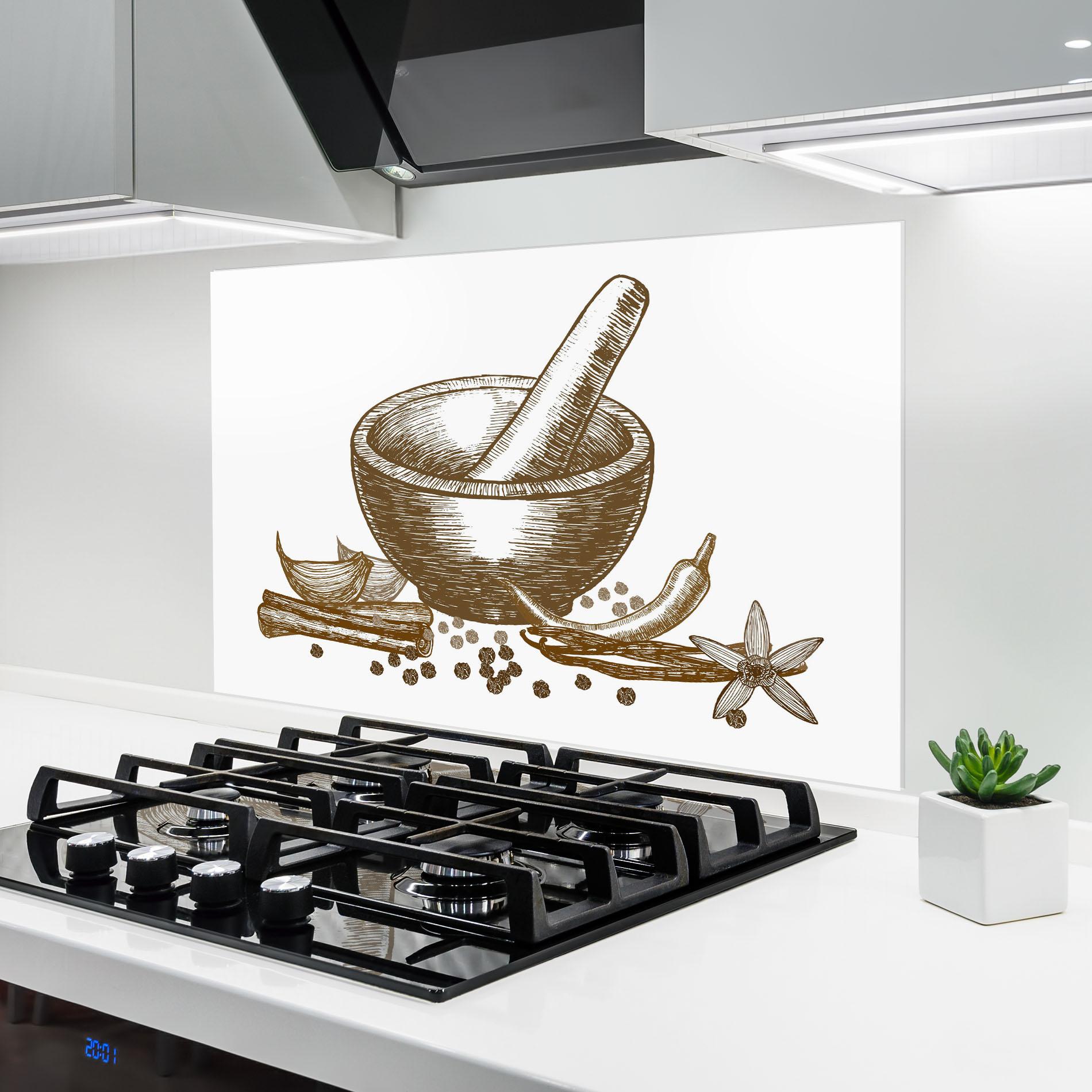 Konyhai üveg hátfal Spicies mockup 6