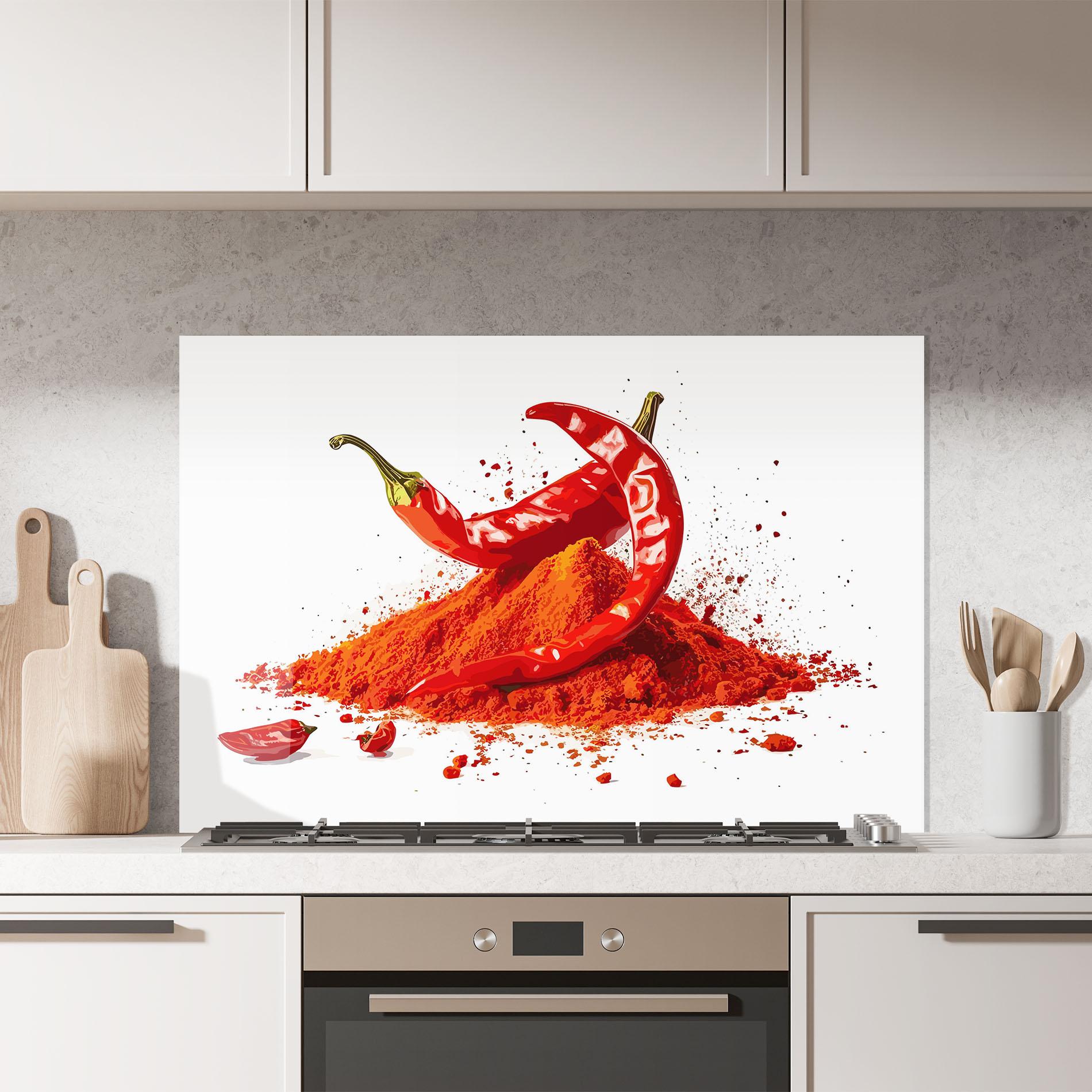 Konyhai üveg hátfal Papper Art mockup 7