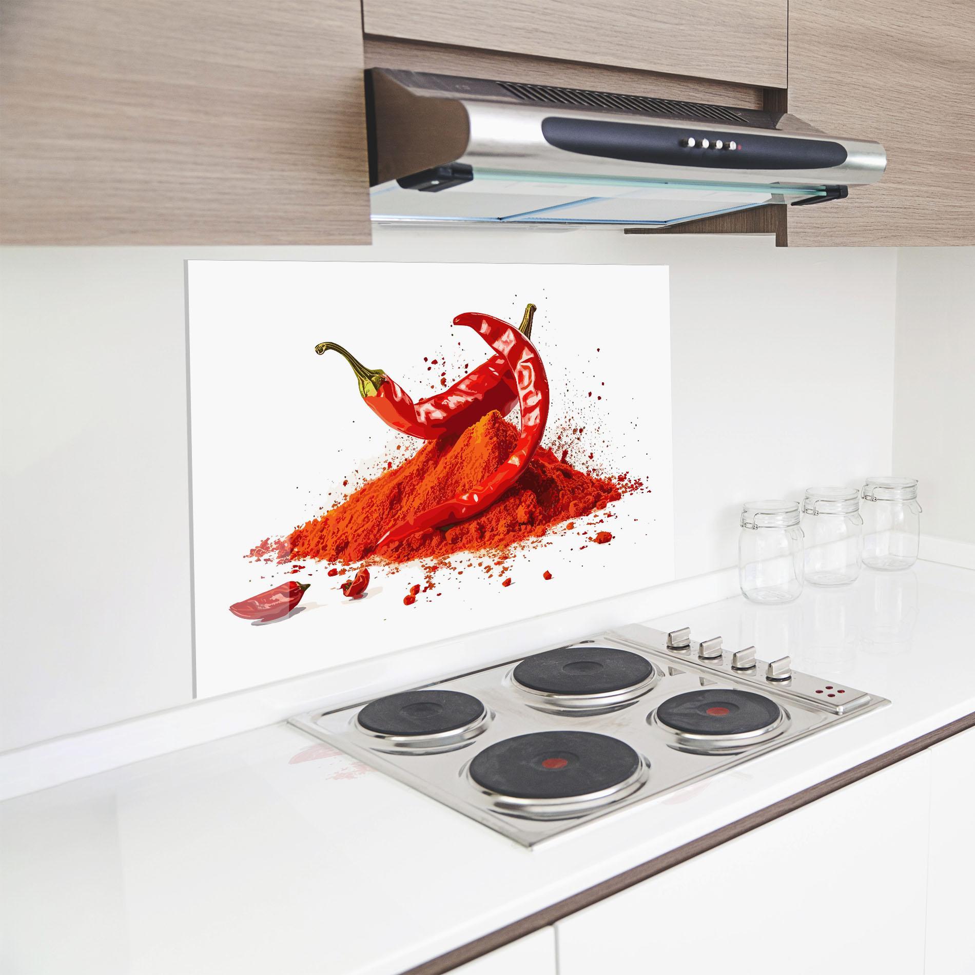 Konyhai üveg hátfal Papper Art mockup 8