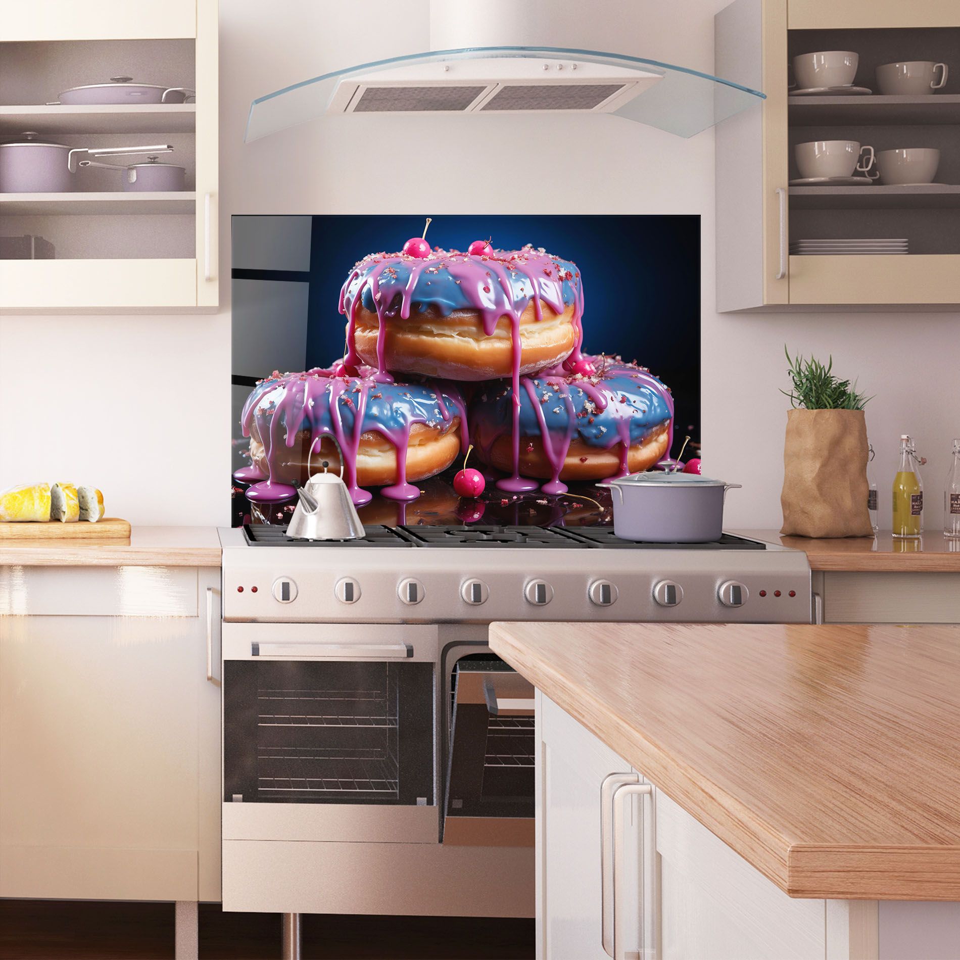 Blue Pink Donuts mockup 1