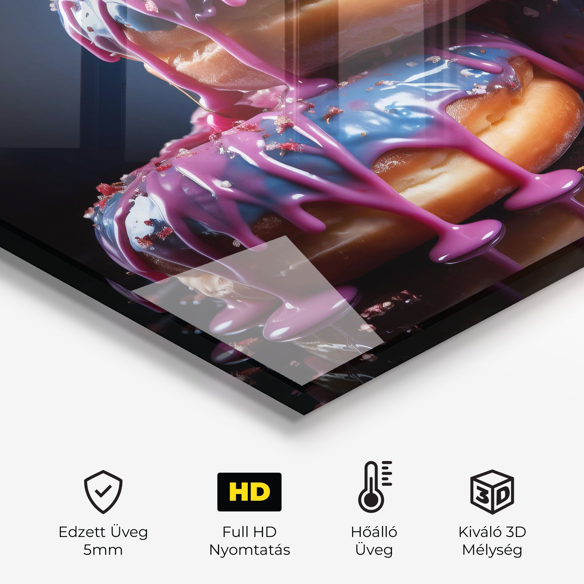 Blue Pink Donuts mockup 2