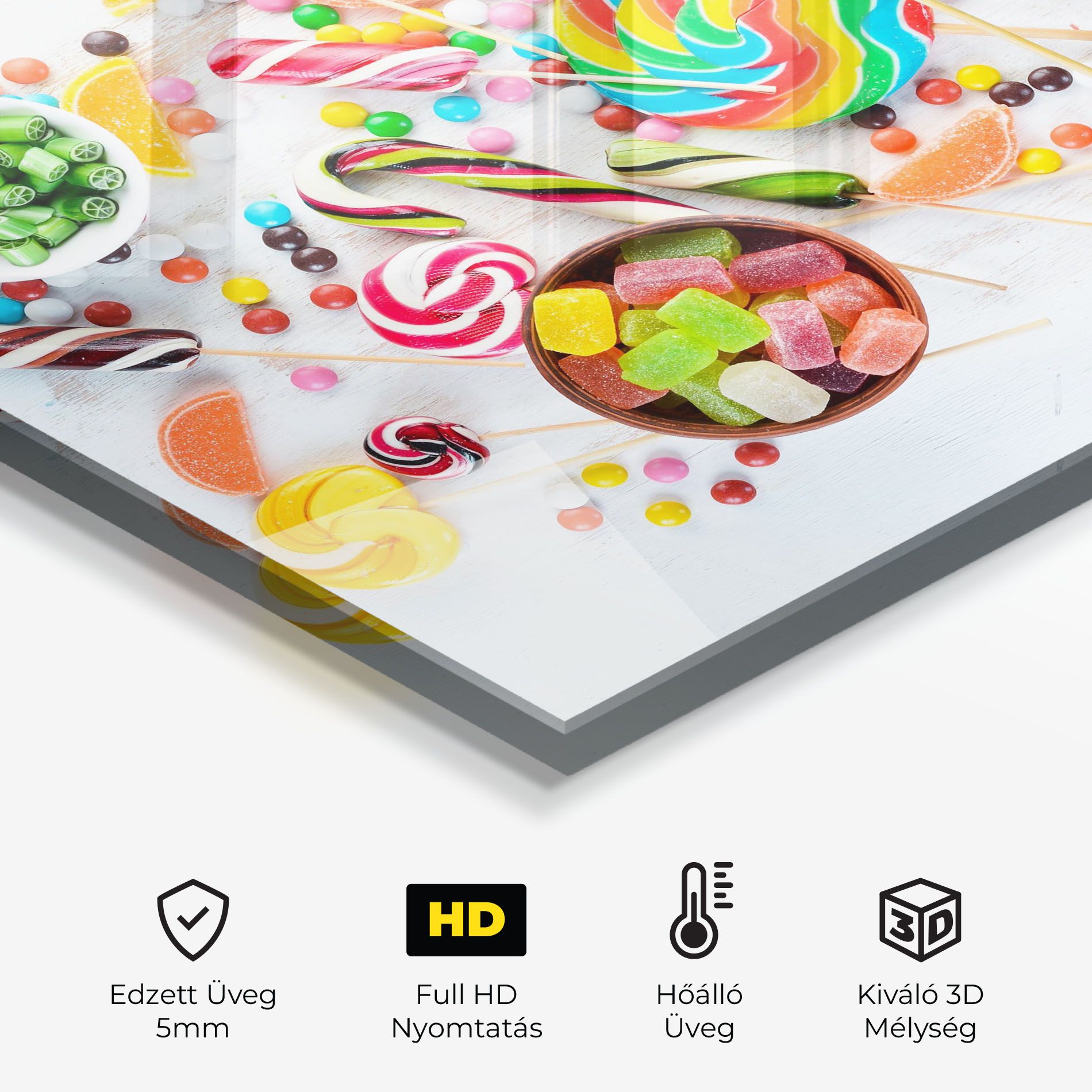 Colorful Candies Jelly mockup 2