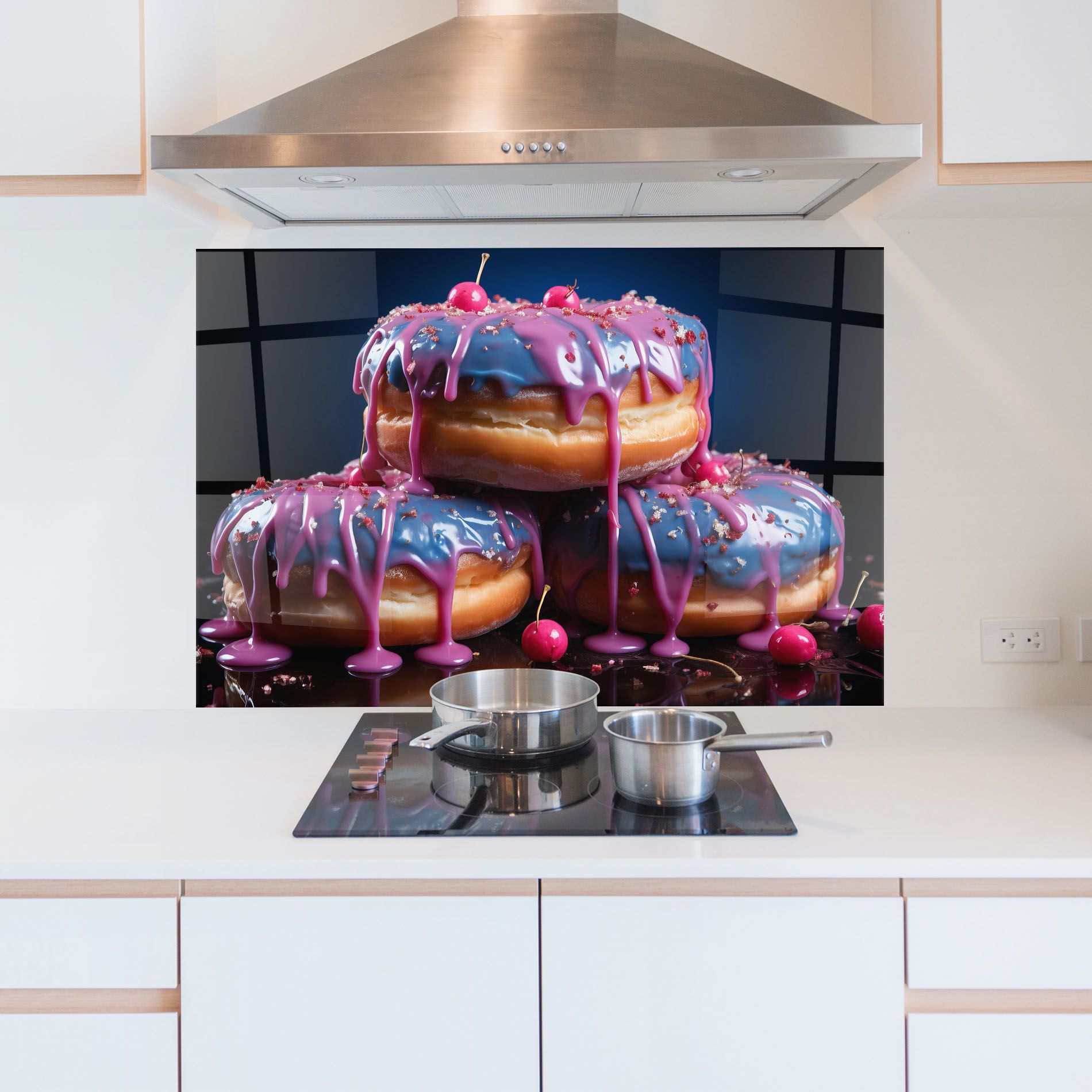 Blue Pink Donuts mockup 5