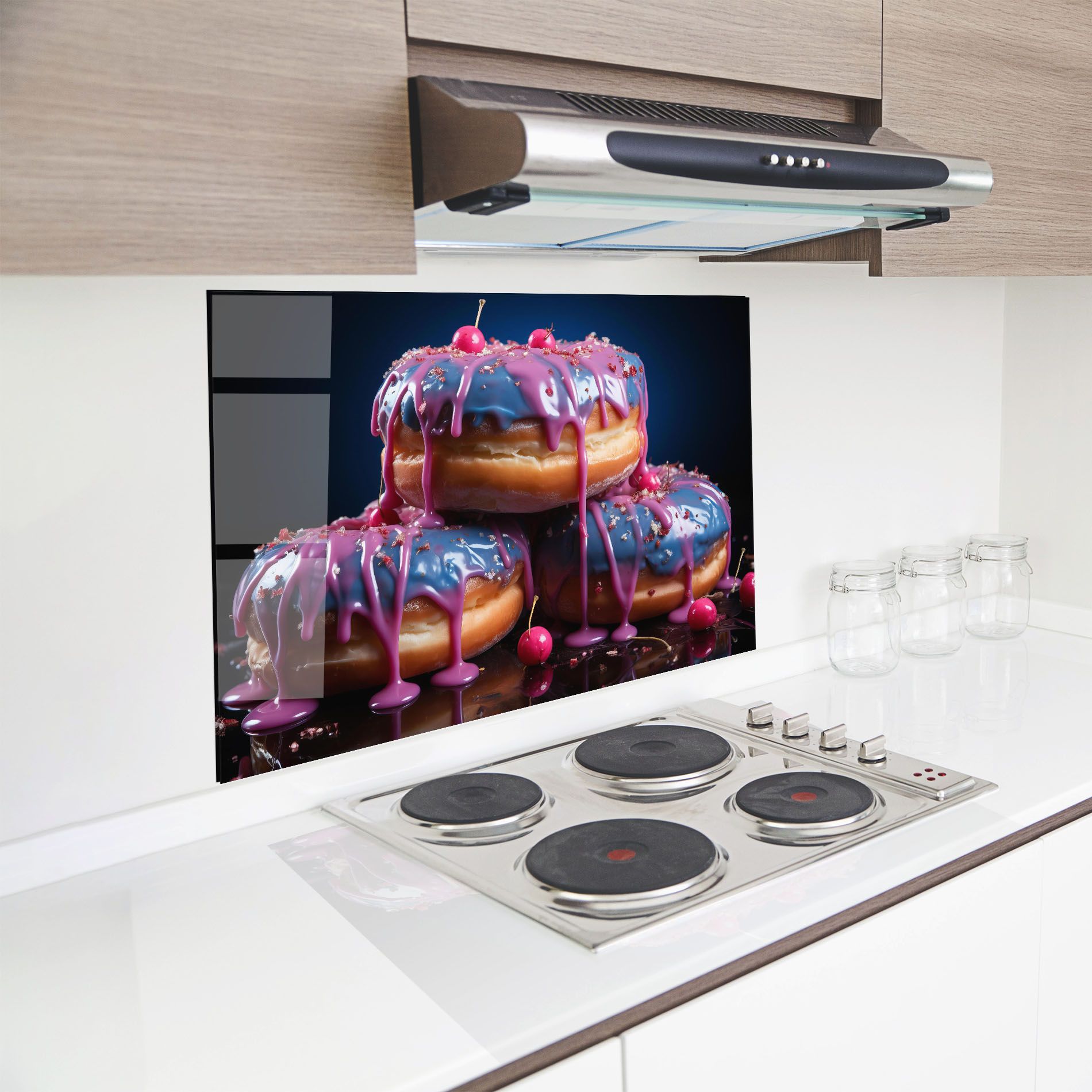 Blue Pink Donuts mockup 8