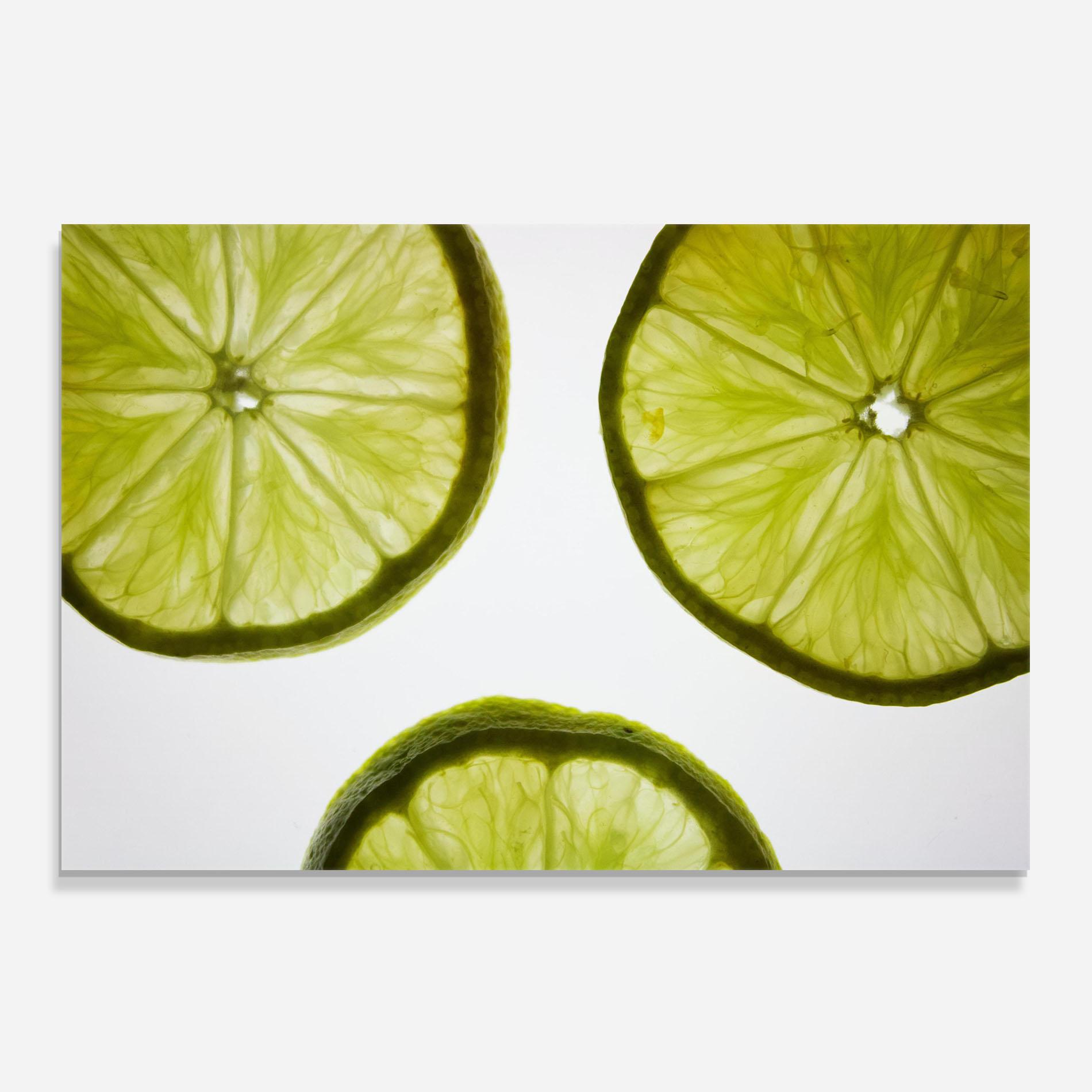 Konyhai üveg hátfal Lime Slice mockup 0
