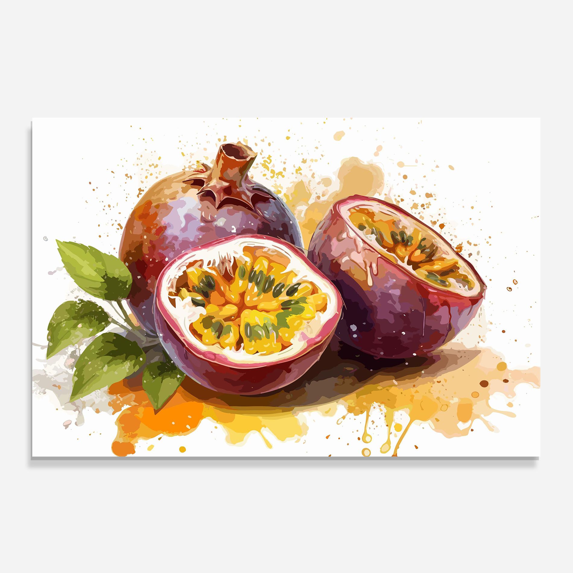 Passion Fruit Art mockup 0