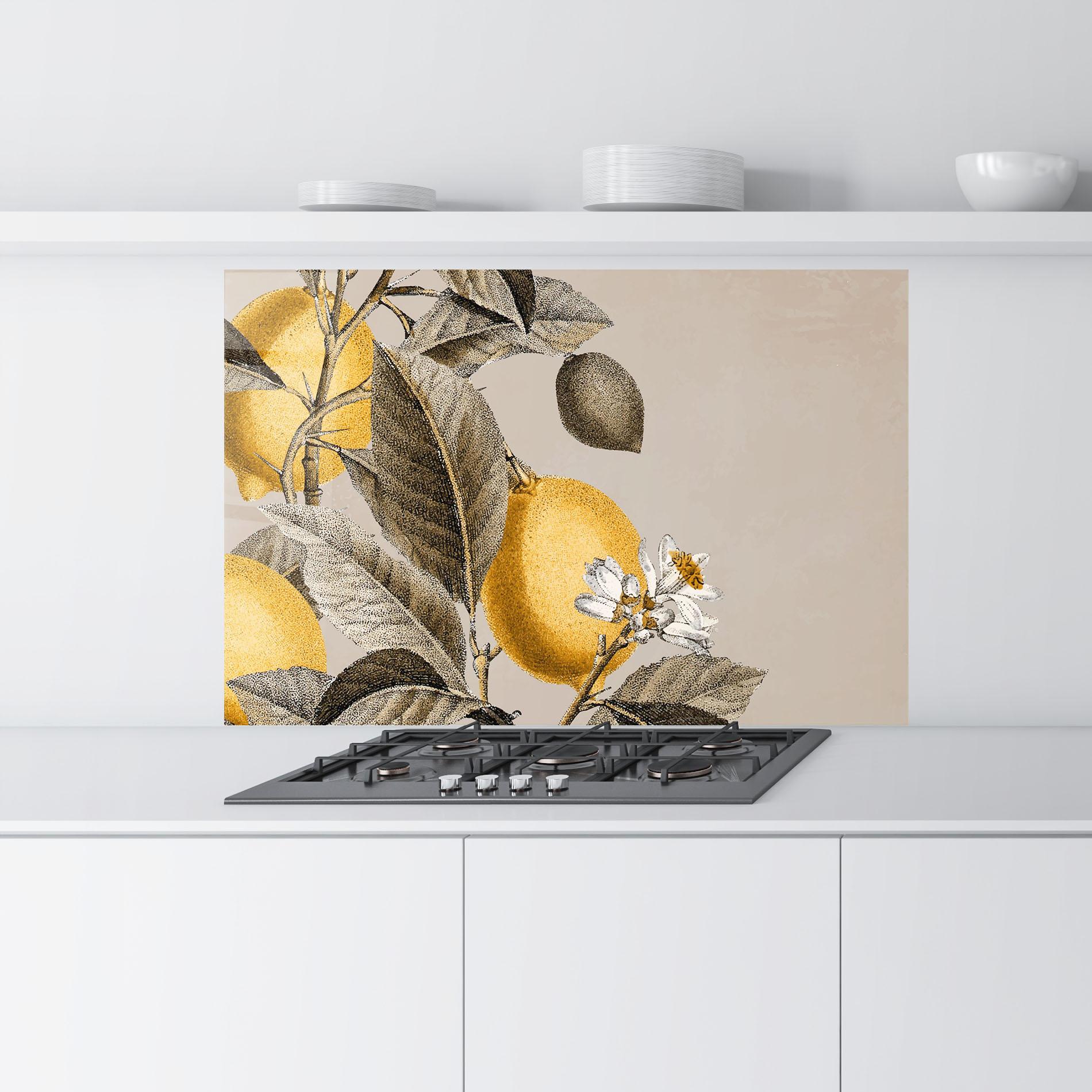 Konyhai üveg hátfal Lime Tree mockup 9