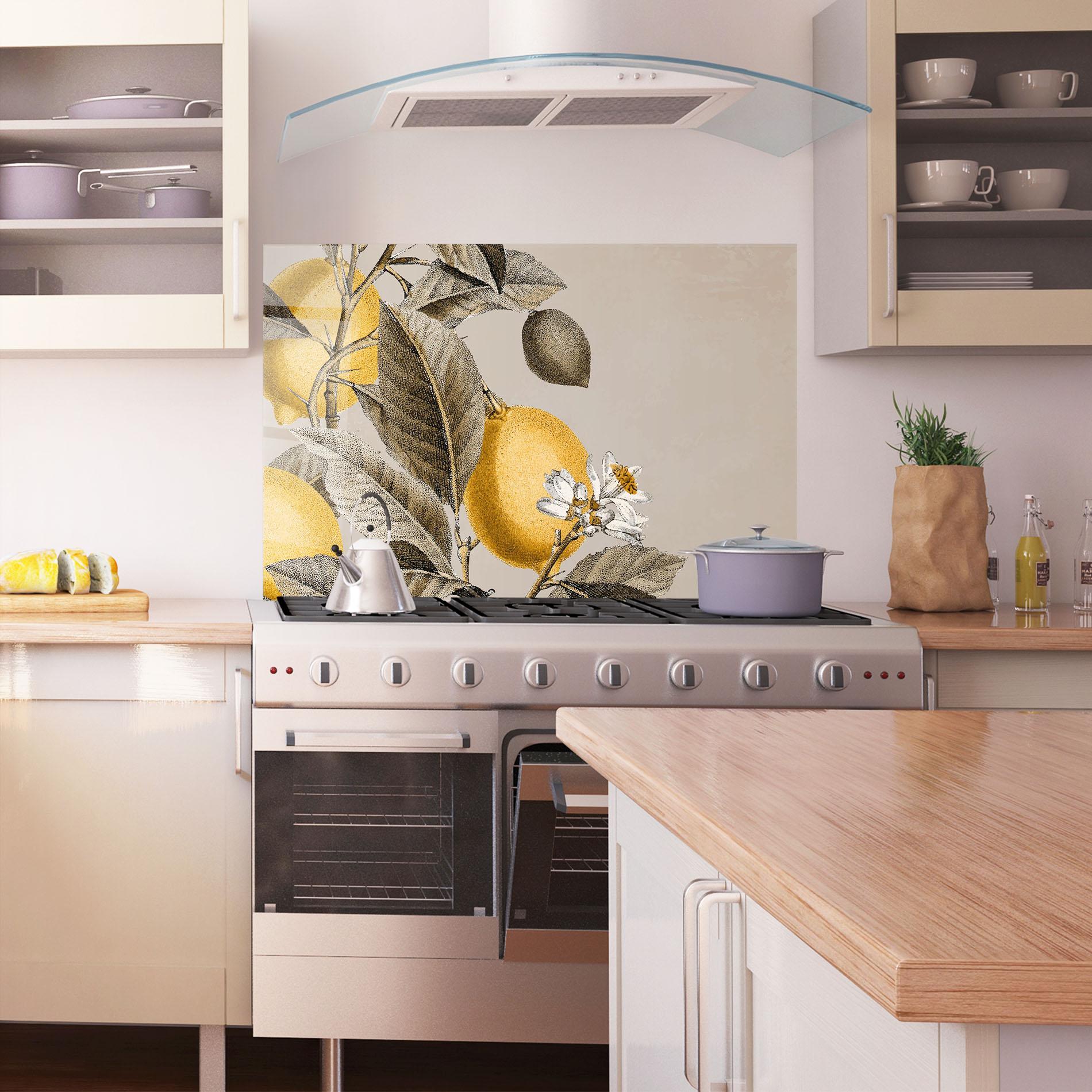 Konyhai üveg hátfal Lime Tree mockup 1