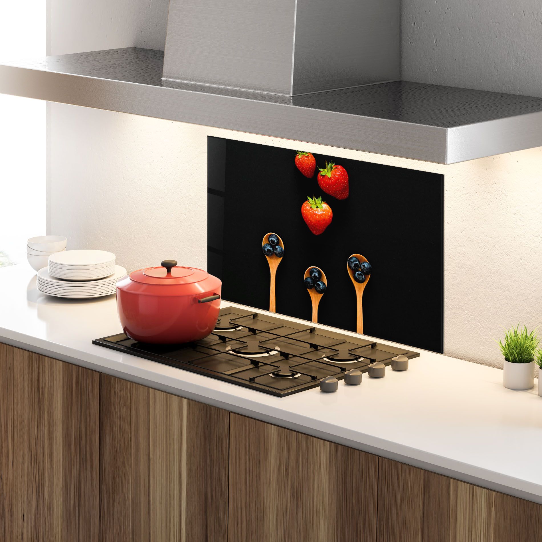 Strawberries And Blueberries mockup 4