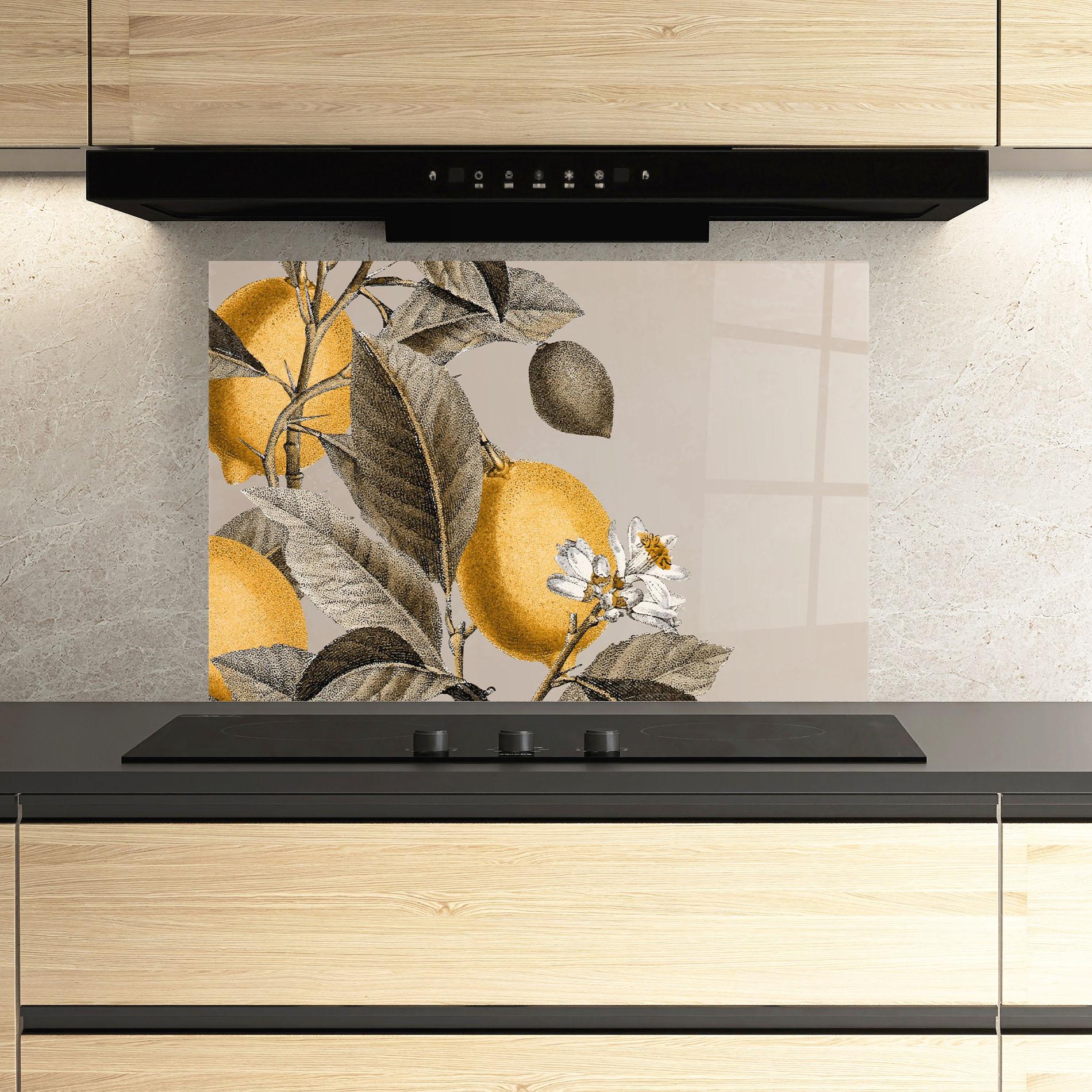 Konyhai üveg hátfal Lime Tree mockup 3