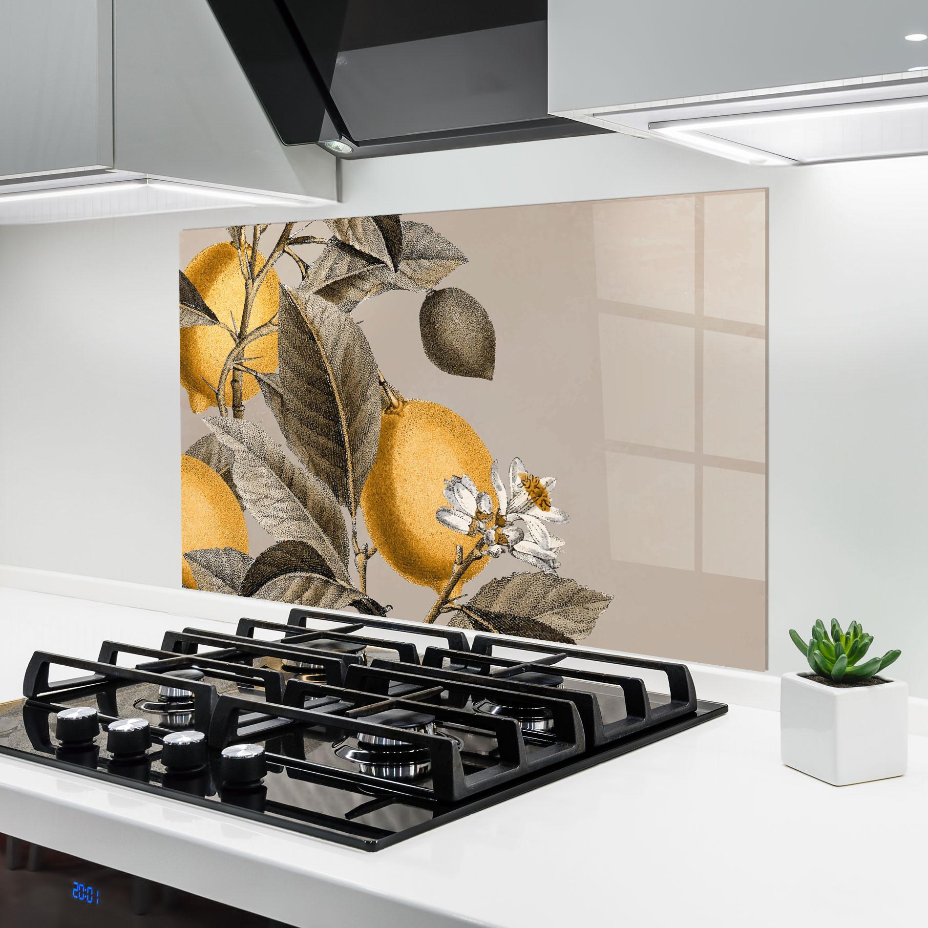 Konyhai üveg hátfal Lime Tree mockup 6