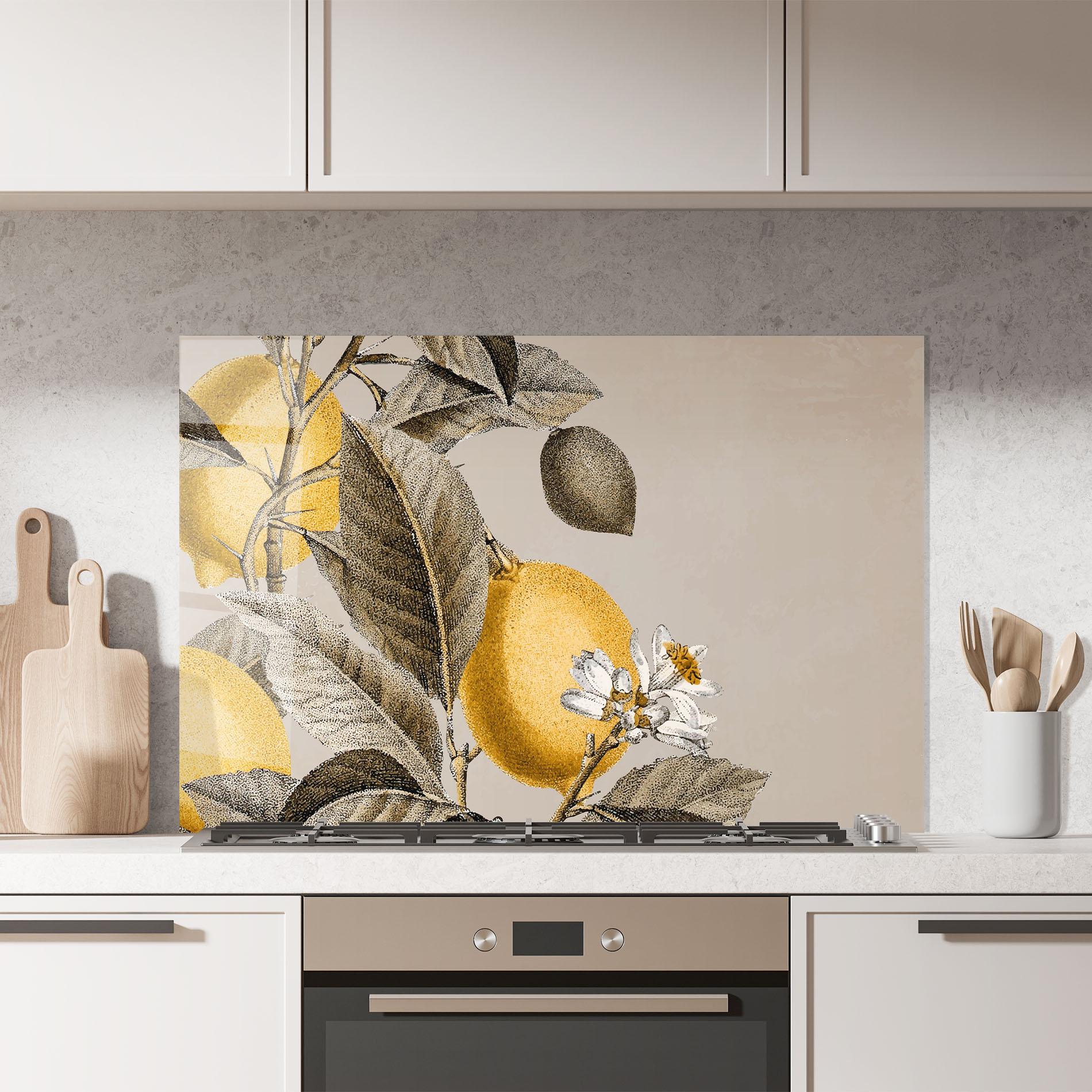 Konyhai üveg hátfal Lime Tree mockup 7
