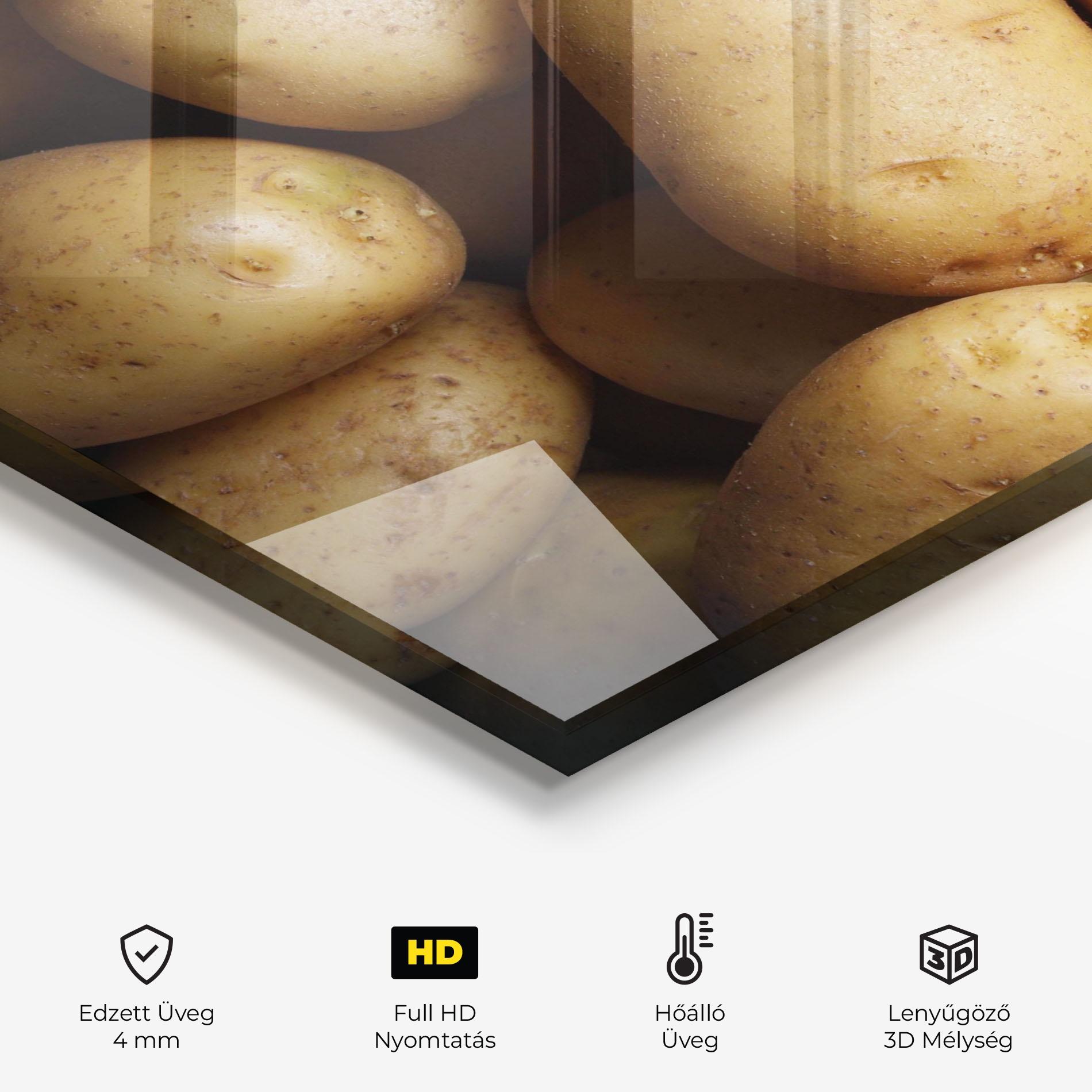 Konyhai üveg hátfal Potato View mockup 2